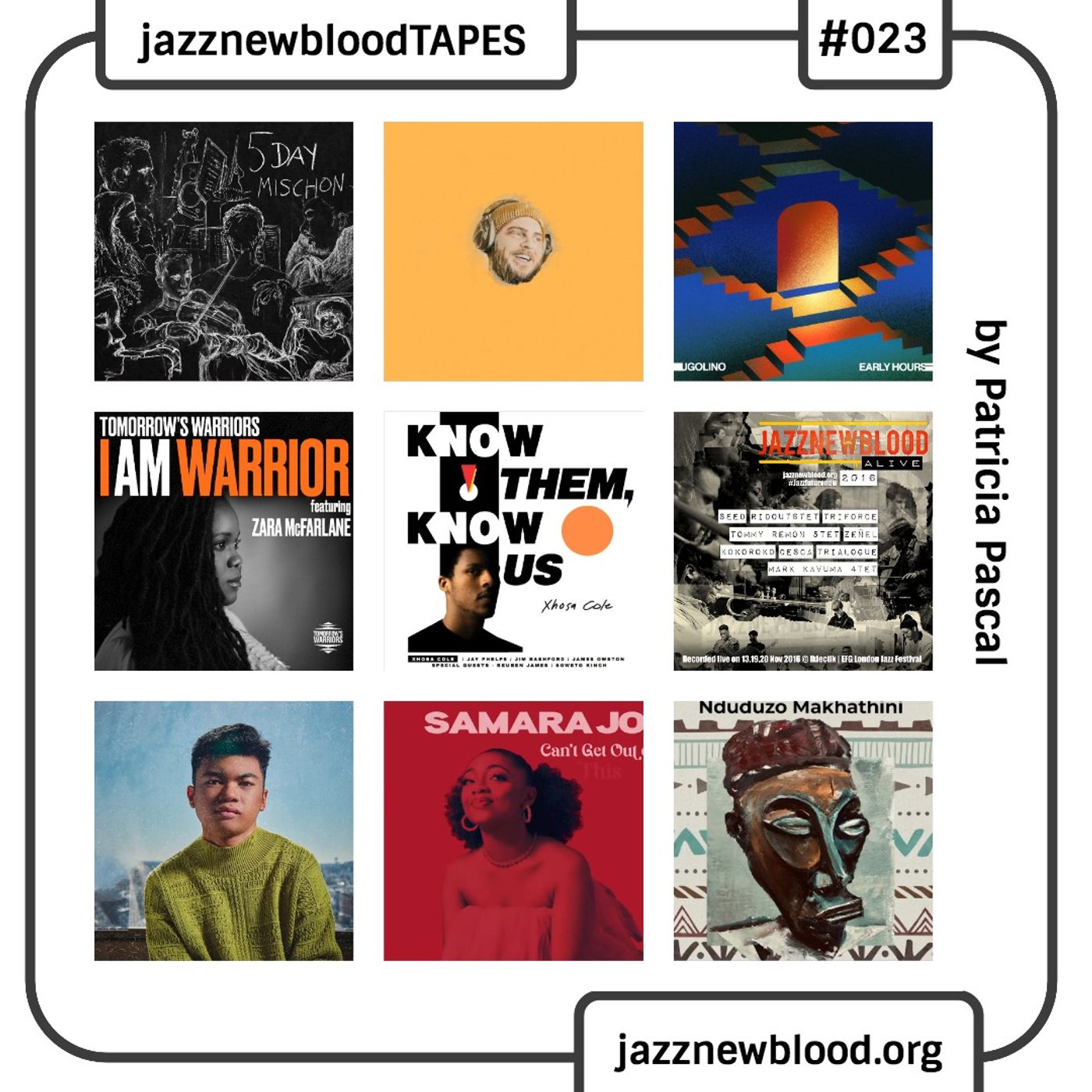 JazznewbloodTAPES by Patricia Pascal