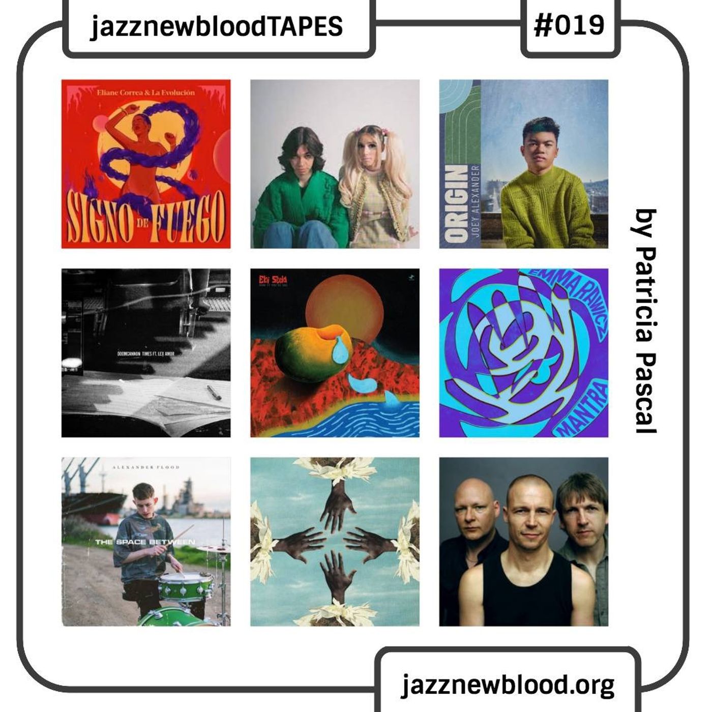 JazznewbloodTAPES by Patricia Pascal