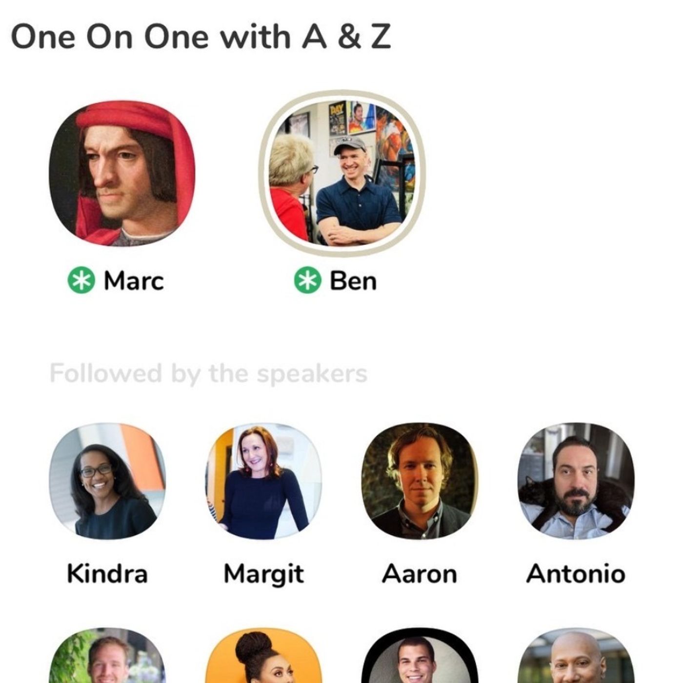 cover of episode One on One with A and Z #2