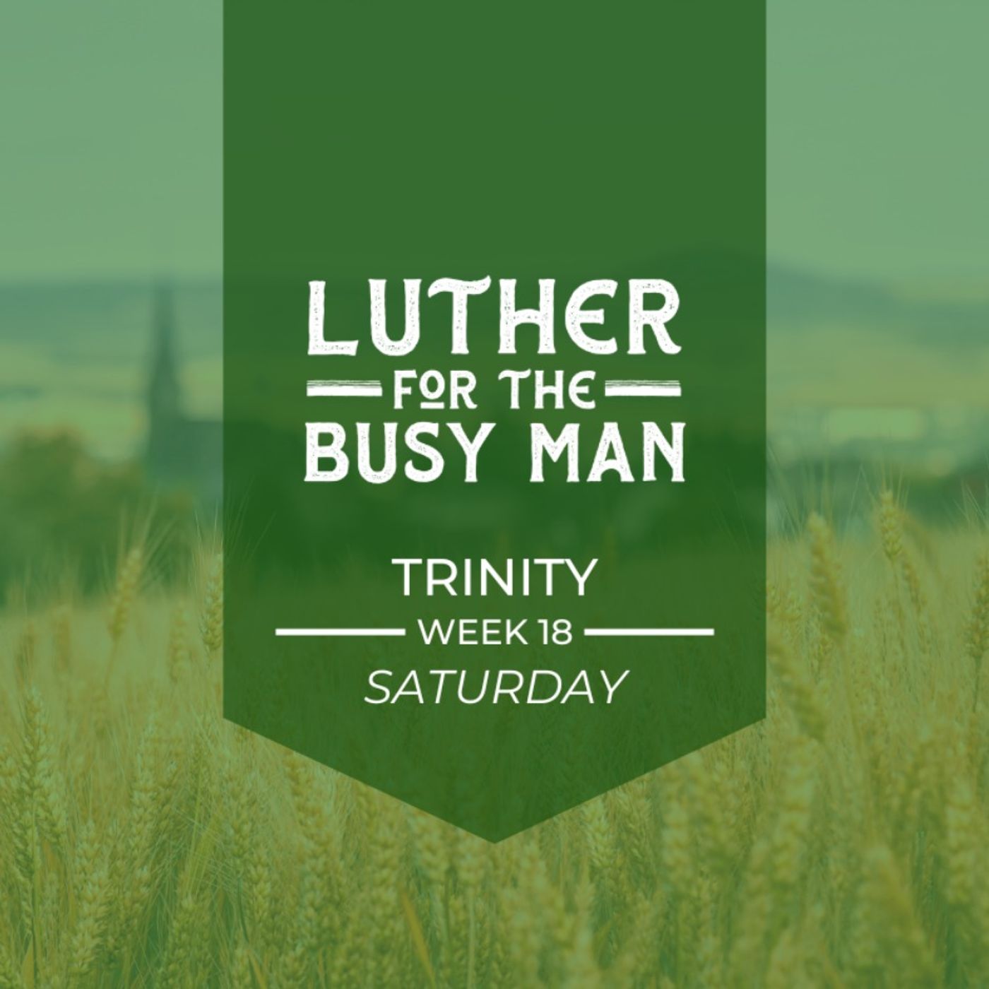 Week of Trinity XVIII - Saturday