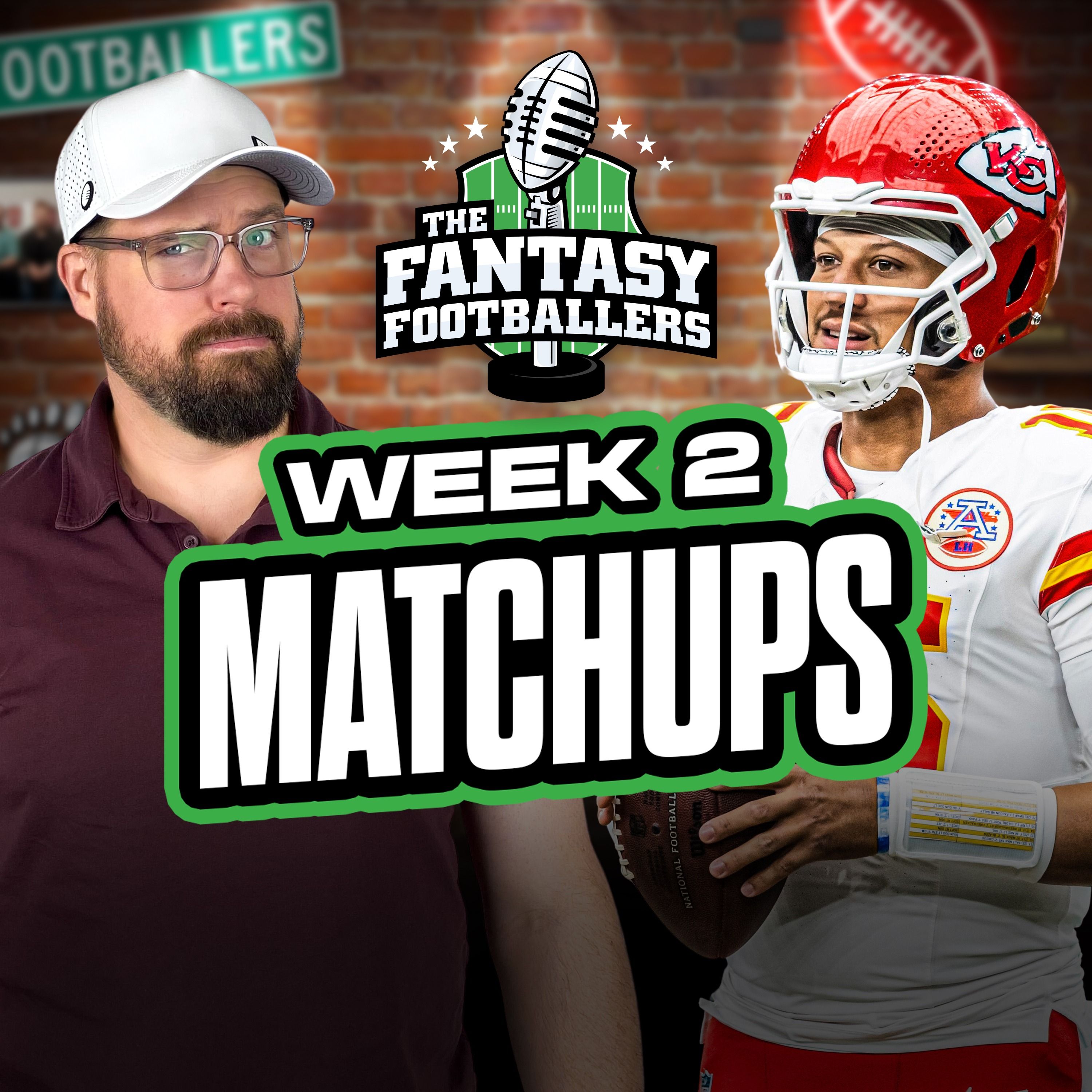 Week 2 Matchups + Start/Sits, Delicious Garbage - Fantasy Football Podcast for 9/12