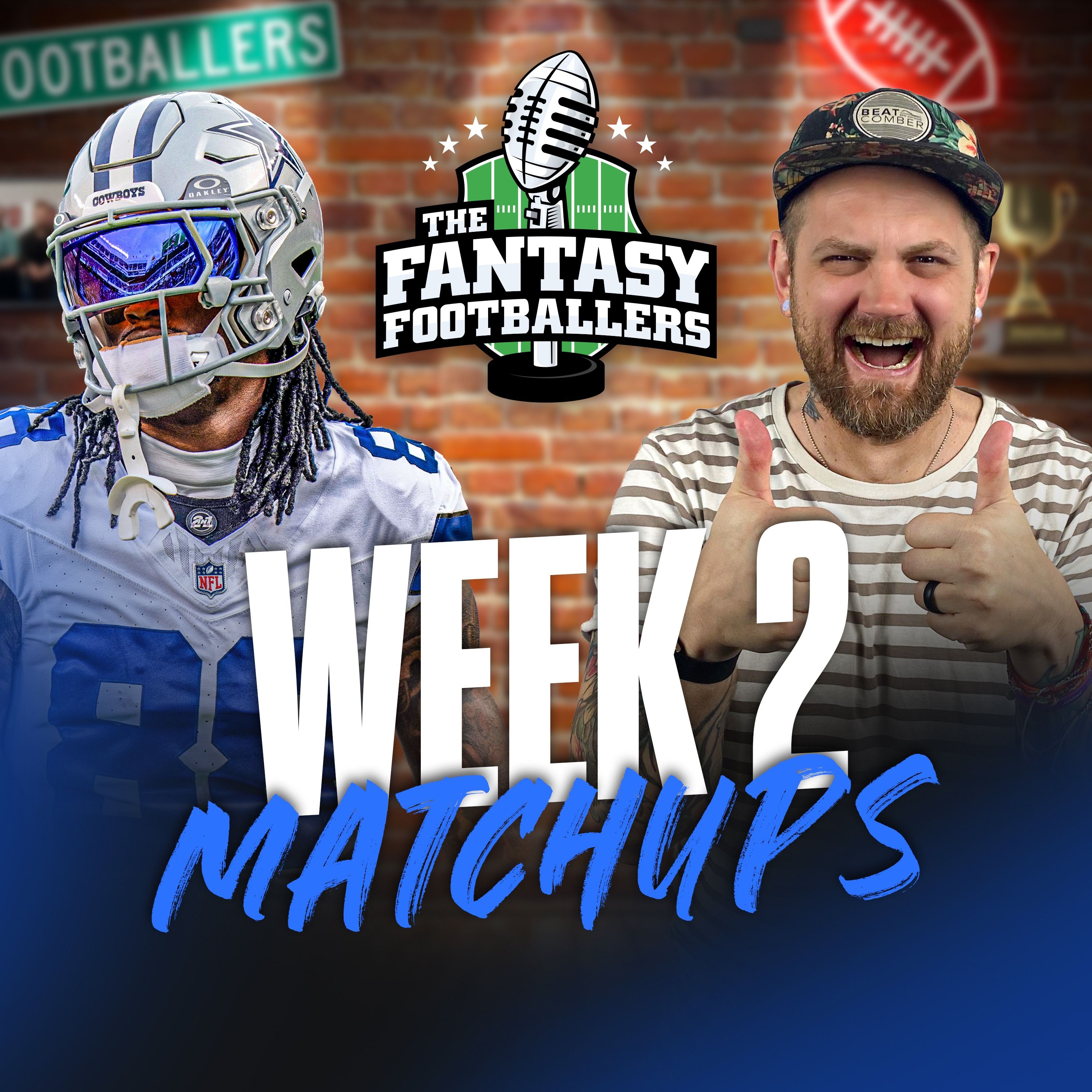 Week 2 Matchups + WHEEL OF SHAME! - Fantasy Football Podcast for 9/18