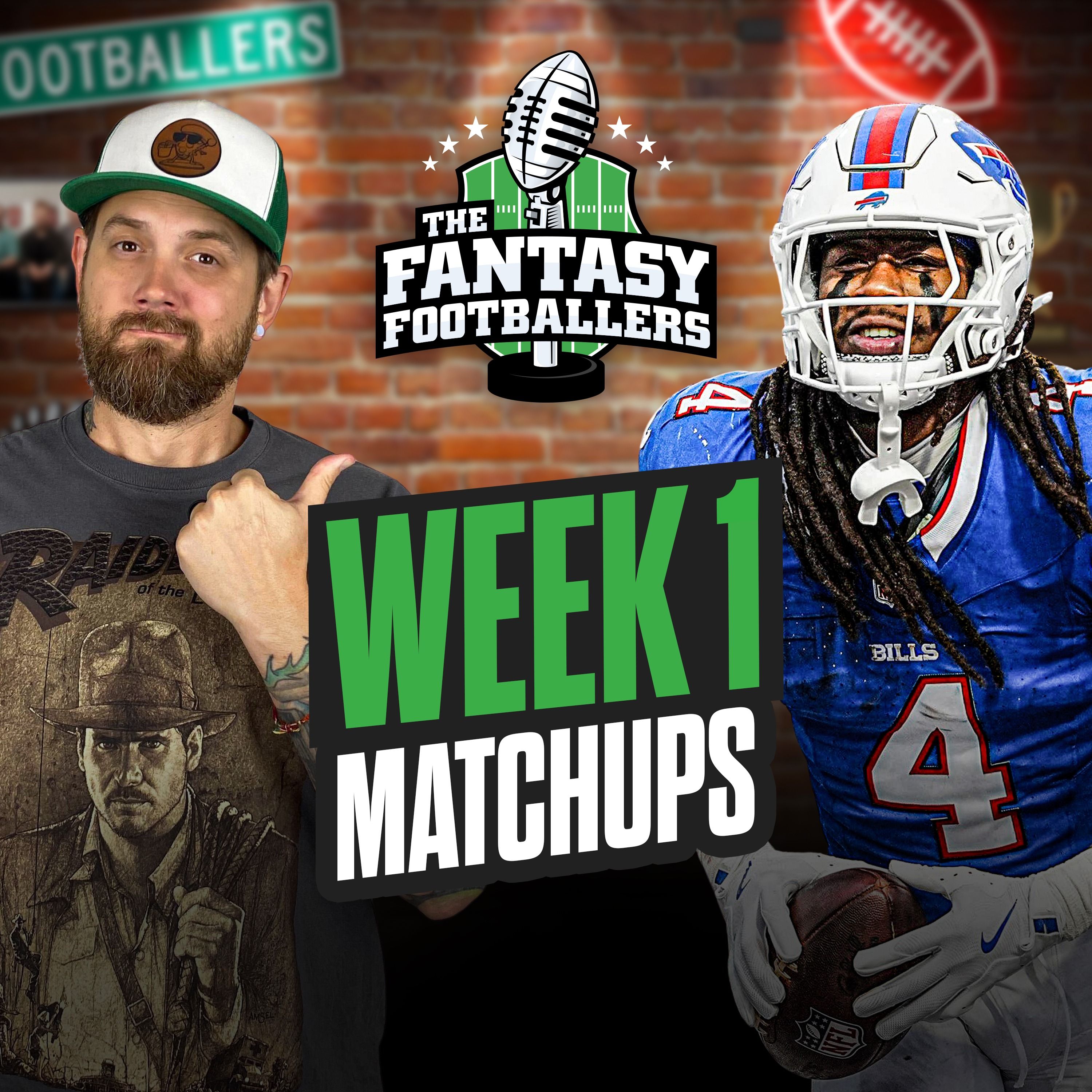Week 1 Matchups + CMC Panic, TNF Reactions - Fantasy Football Podcast for 9/5
