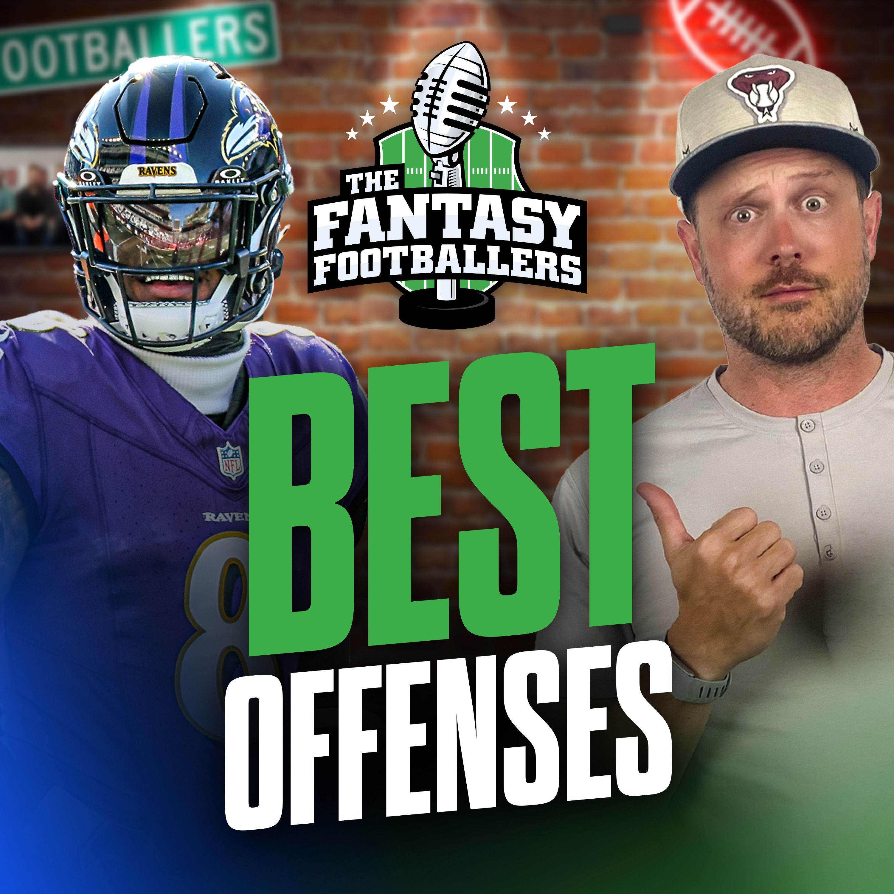 Best Offenses Mock Draft + Draft Day Regrets - Fantasy Football Podcast for 9/1