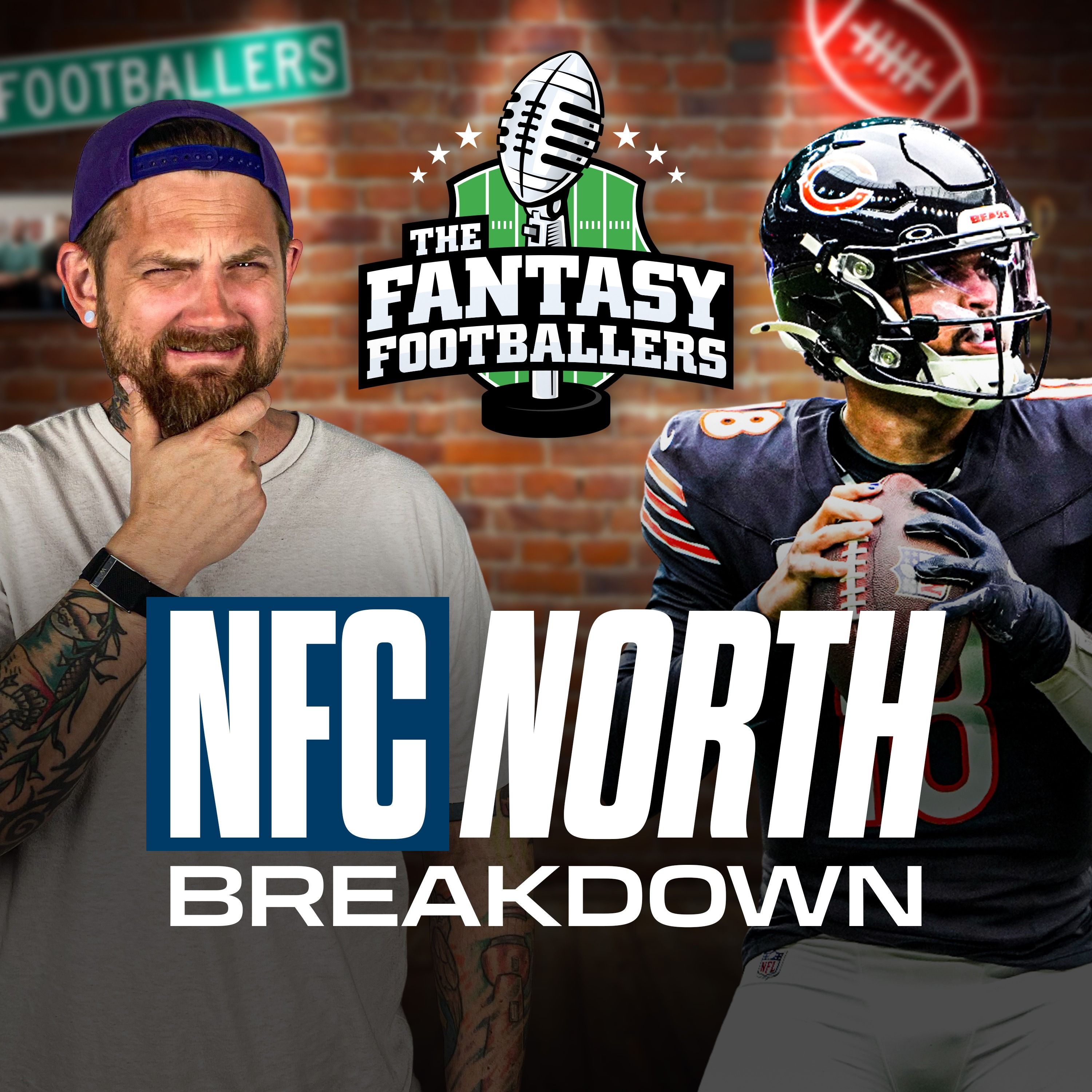 NFC North Breakdown + Poking the Bears - Fantasy Football Podcast for 7/17