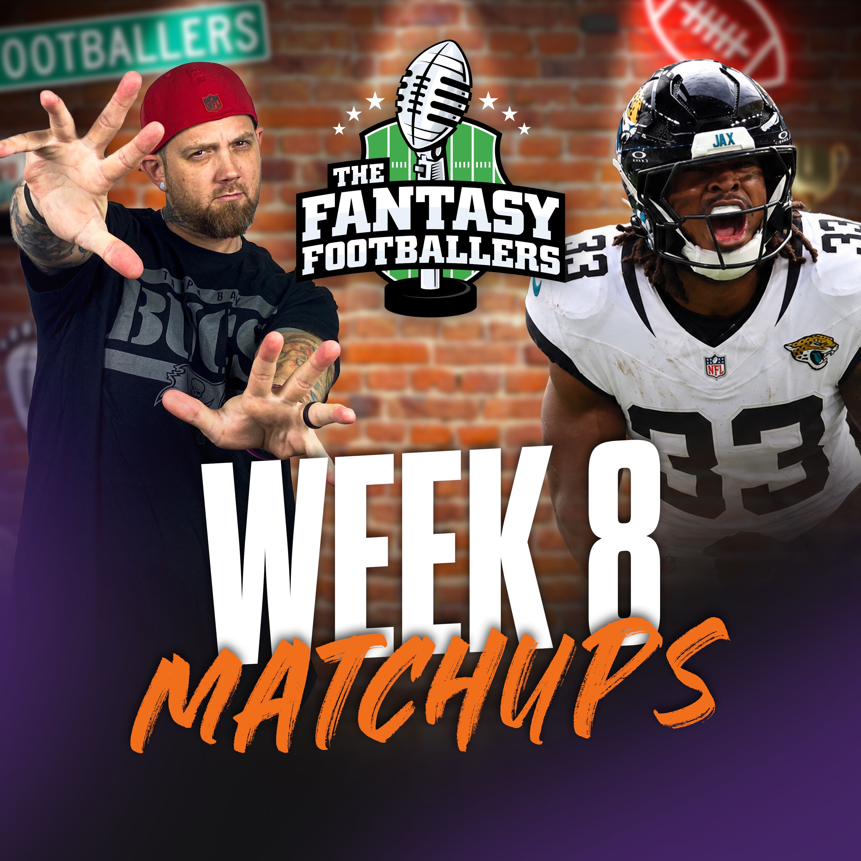 Halloween Show! Week 8 Matchups + Spooky Start/Sits - Fantasy Football Podcast for 10/30