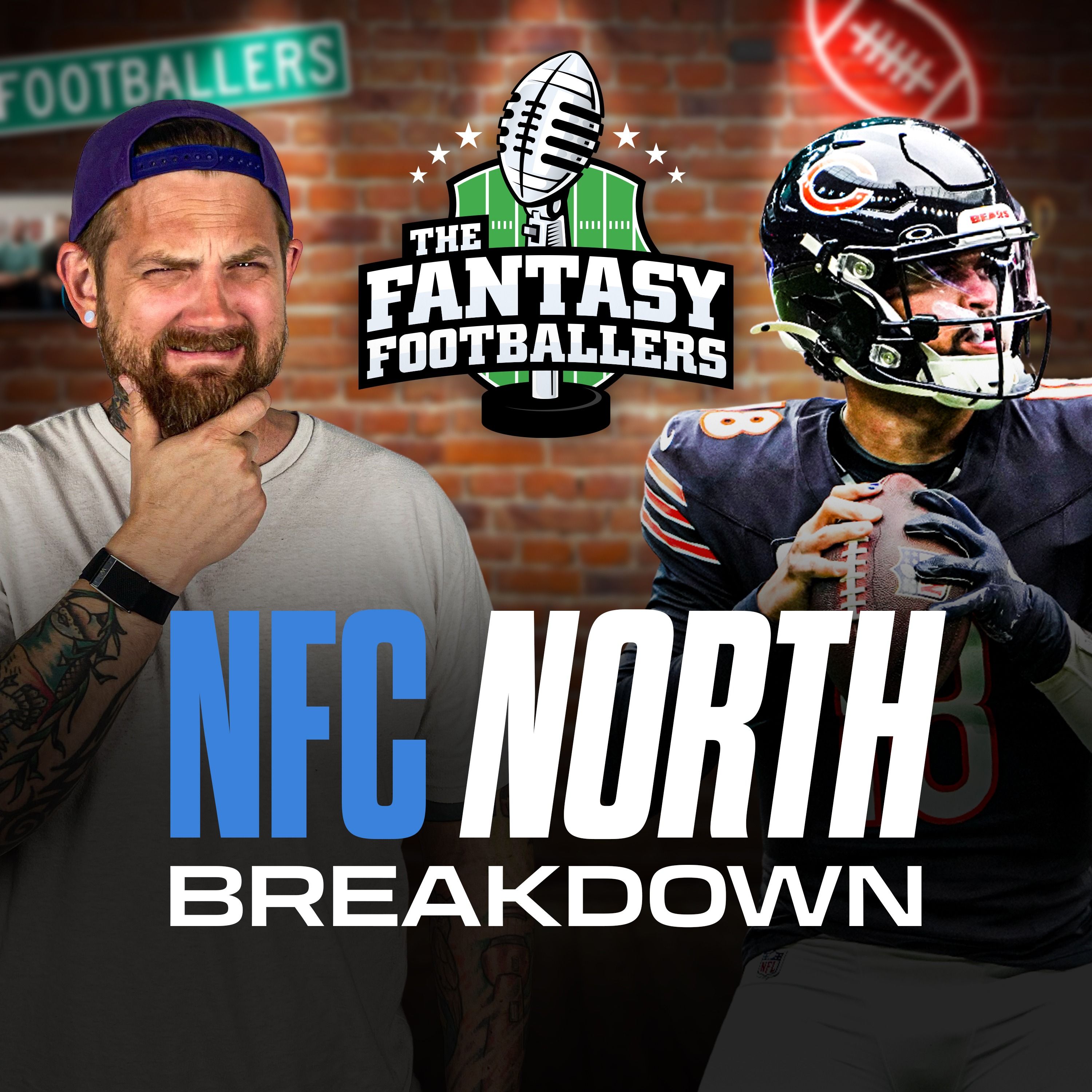NFC North Breakdown + Poking the Bears - Fantasy Football Podcast for 7/17