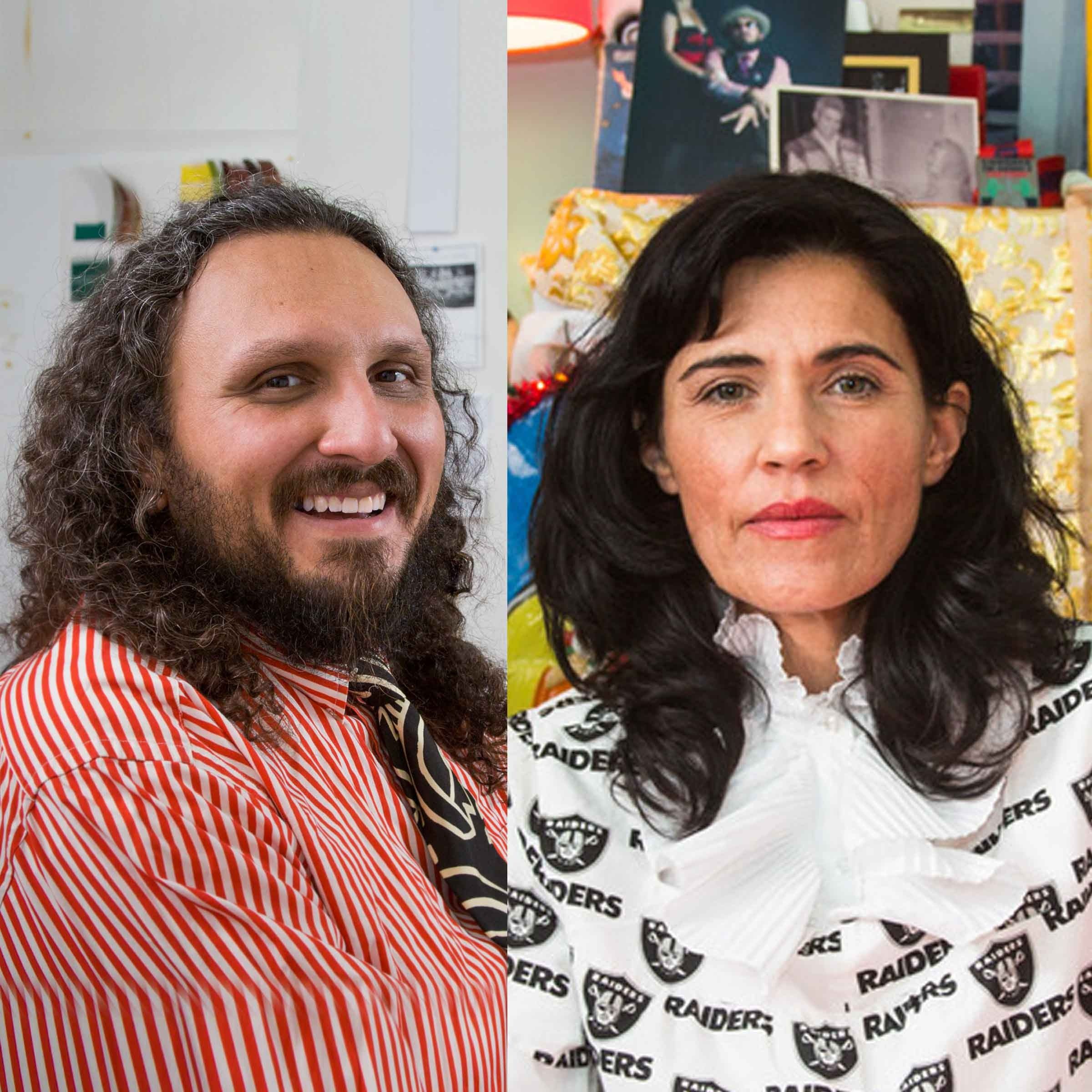 Karla Diaz and Mario Ybarra Jr. Artists in both Work & Life. episode artwork