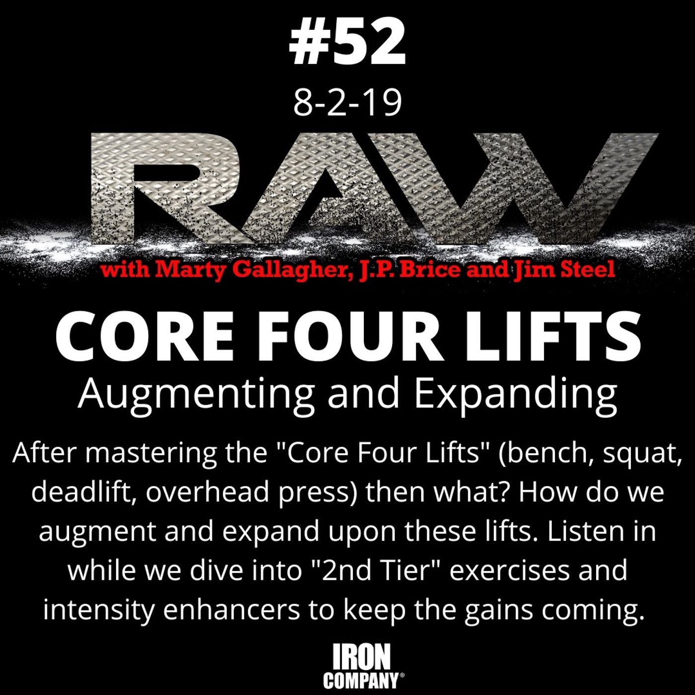 Unlock Elite Fitness Secrets with the RAW Podcast by IRON COMPANY!