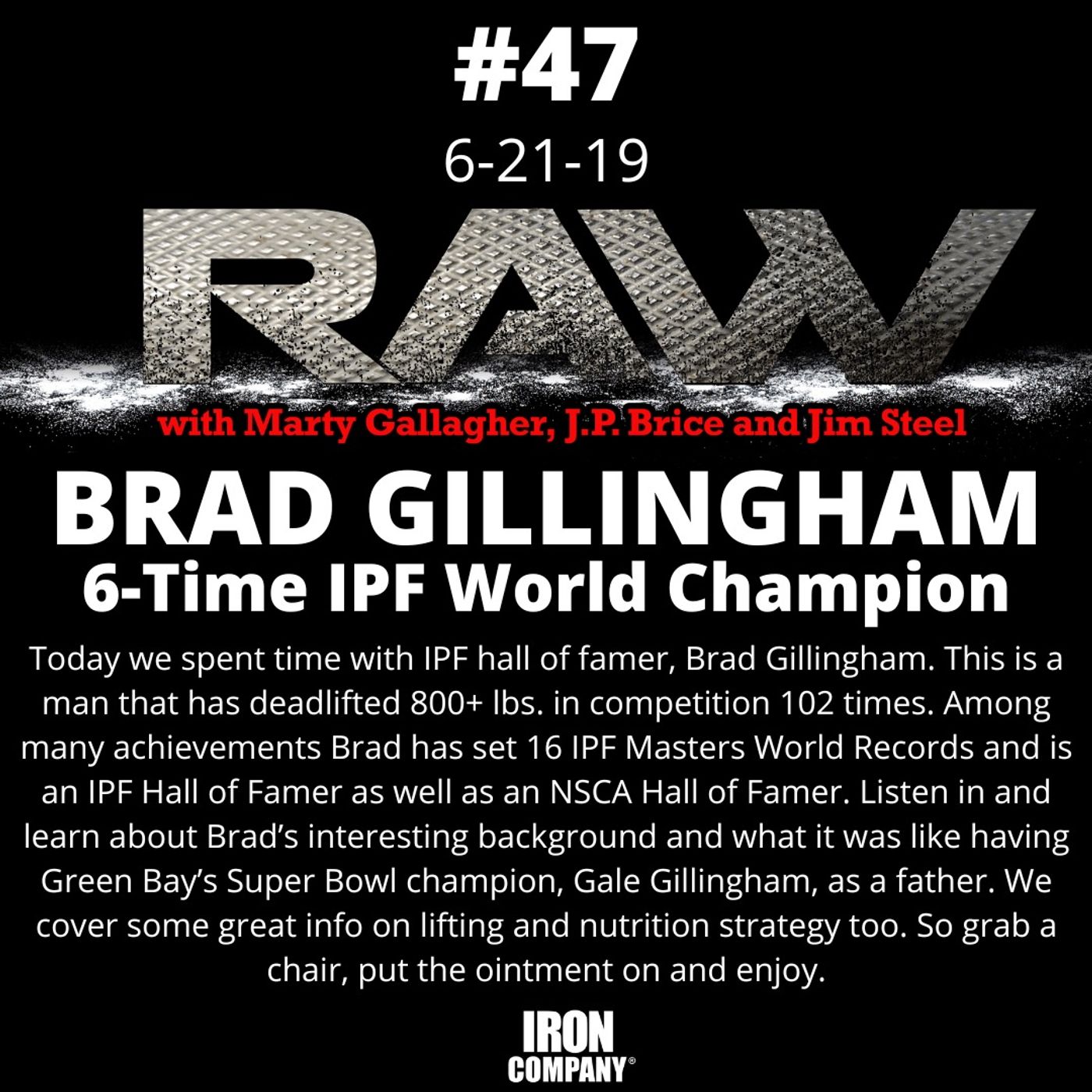 Unlock Elite Fitness Secrets with the RAW Podcast by IRON COMPANY!