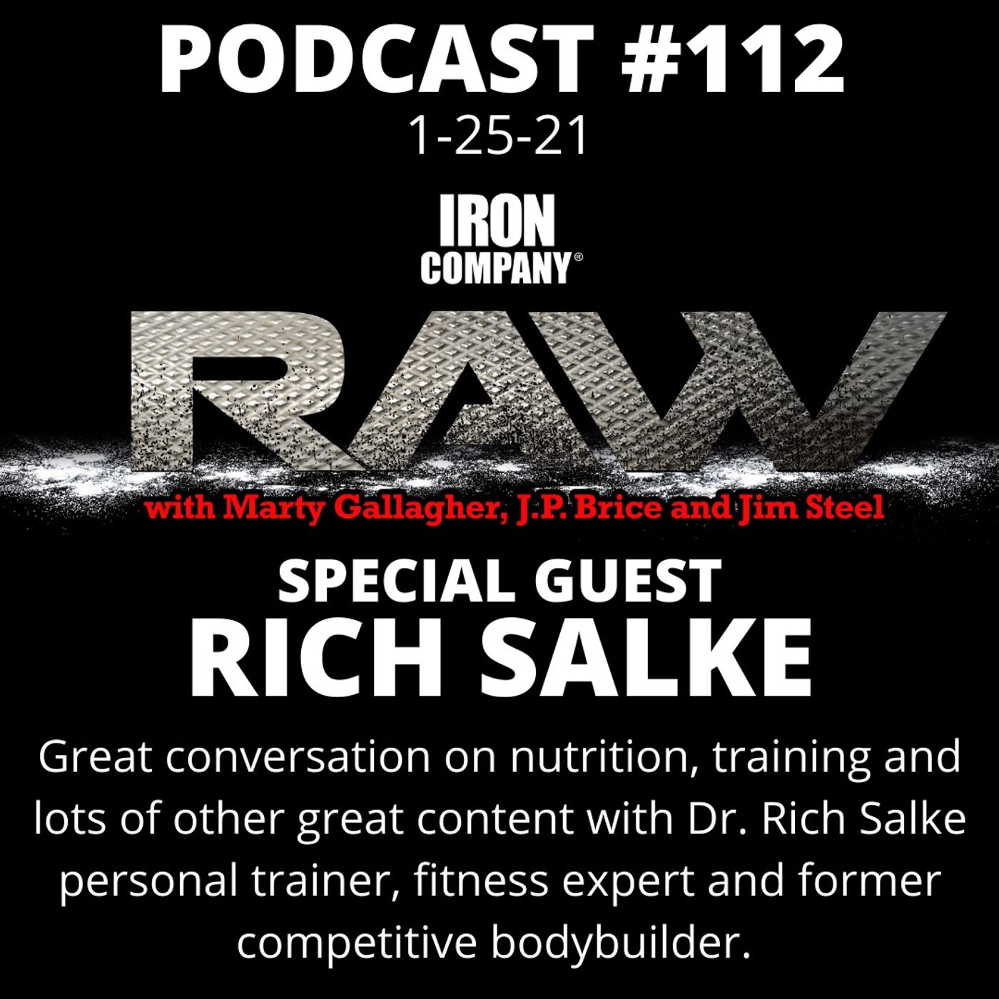 Unlock Elite Fitness Secrets with the RAW Podcast by IRON COMPANY!