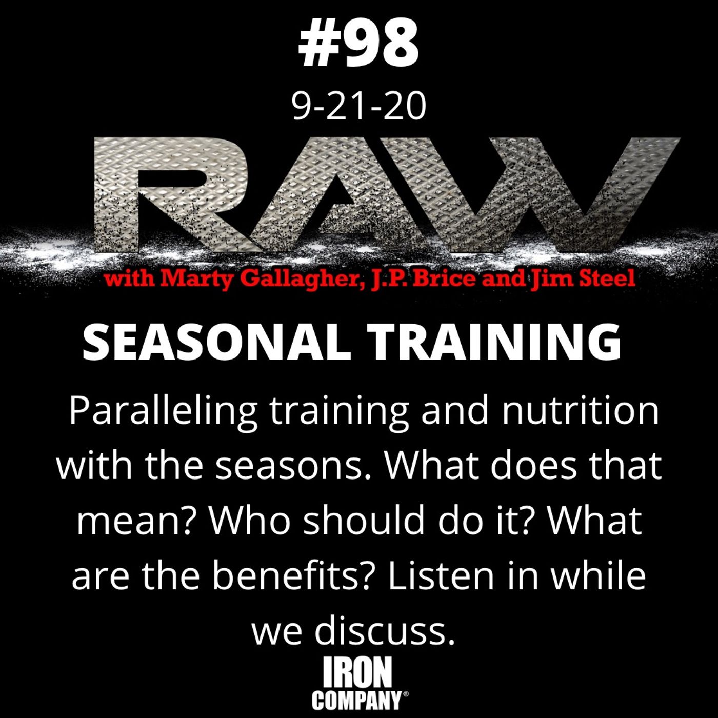 Unlock Elite Fitness Secrets with the RAW Podcast by IRON COMPANY!