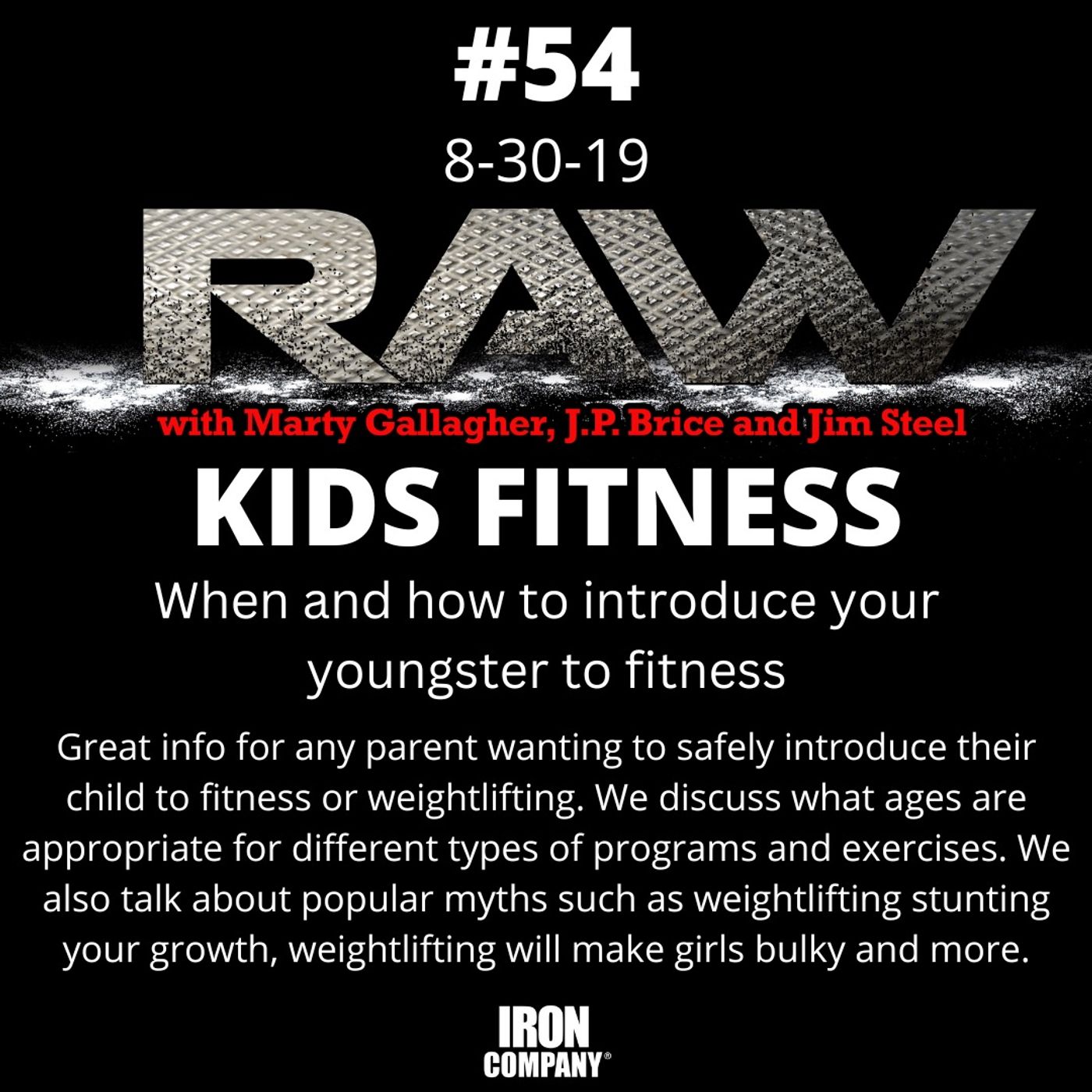 Unlock Elite Fitness Secrets with the RAW Podcast by IRON COMPANY!