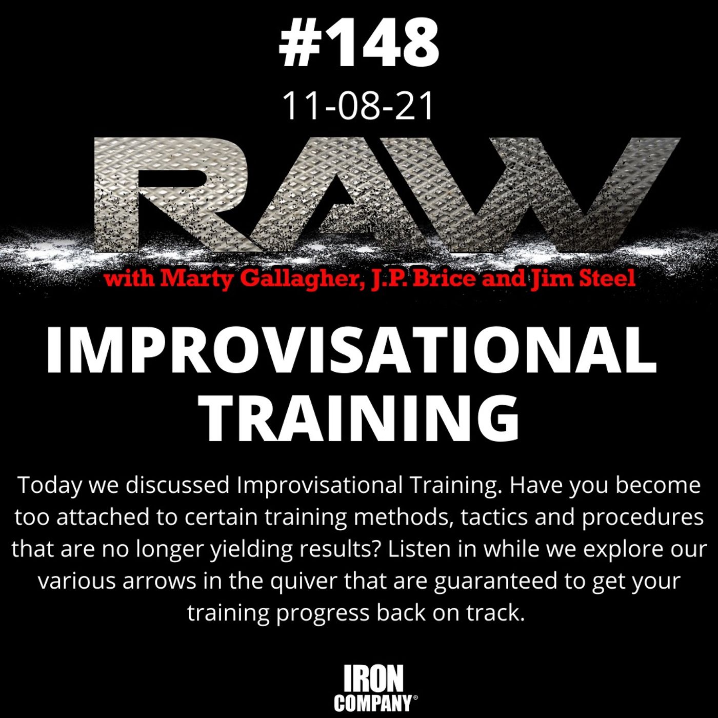 Unlock Elite Fitness Secrets with the RAW Podcast by IRON COMPANY!