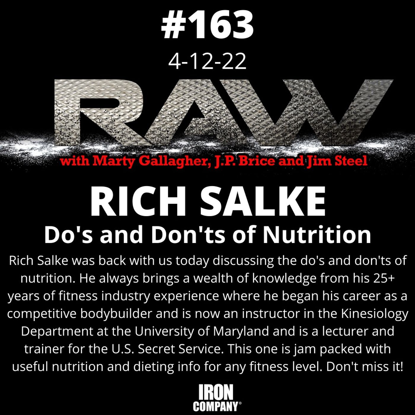 Unlock Elite Fitness Secrets with the RAW Podcast by IRON COMPANY!