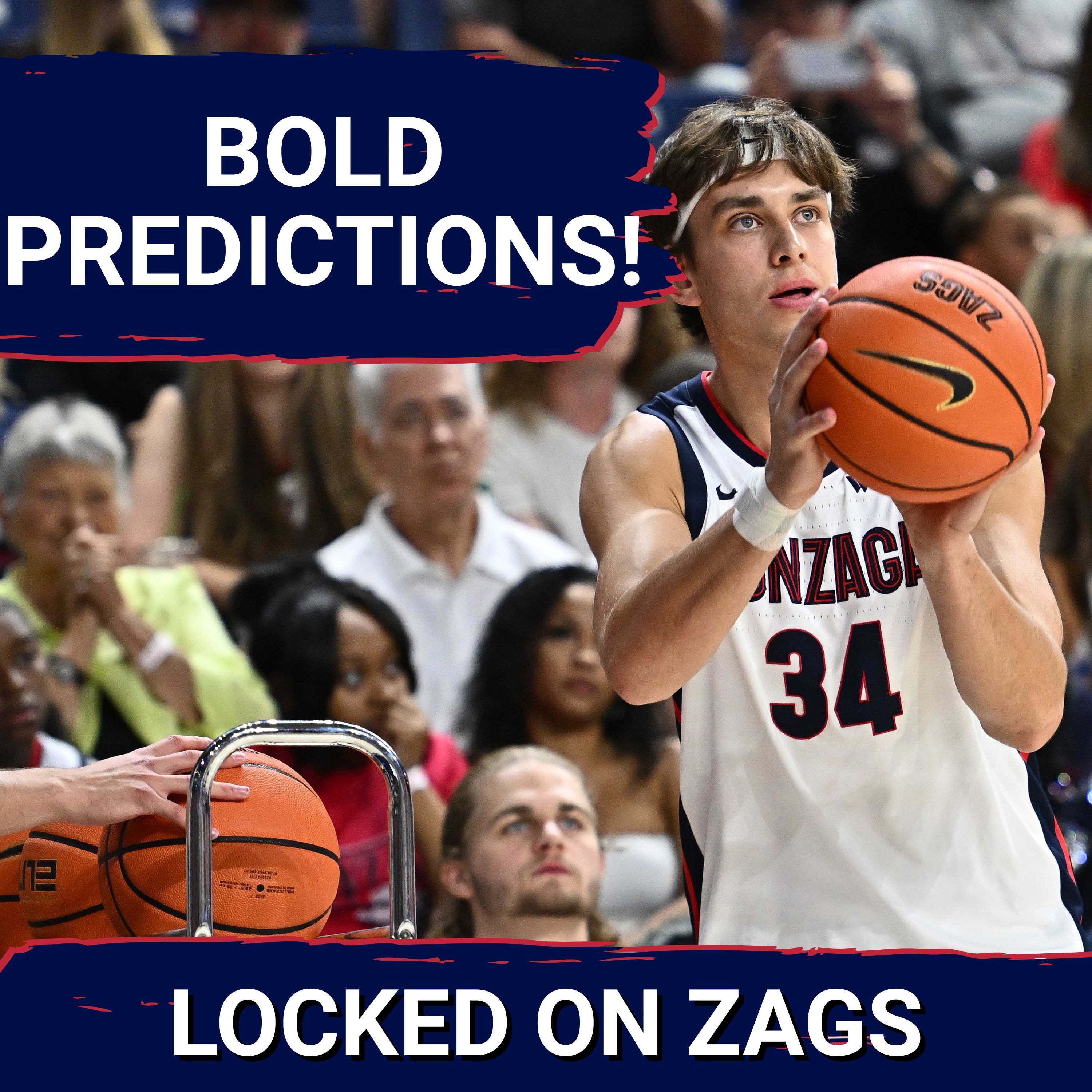 BOLD PREDICTIONS: Why Graham Ike WON'T be Gonzaga's leading scorer! Mark Few's DRASTIC lineup change