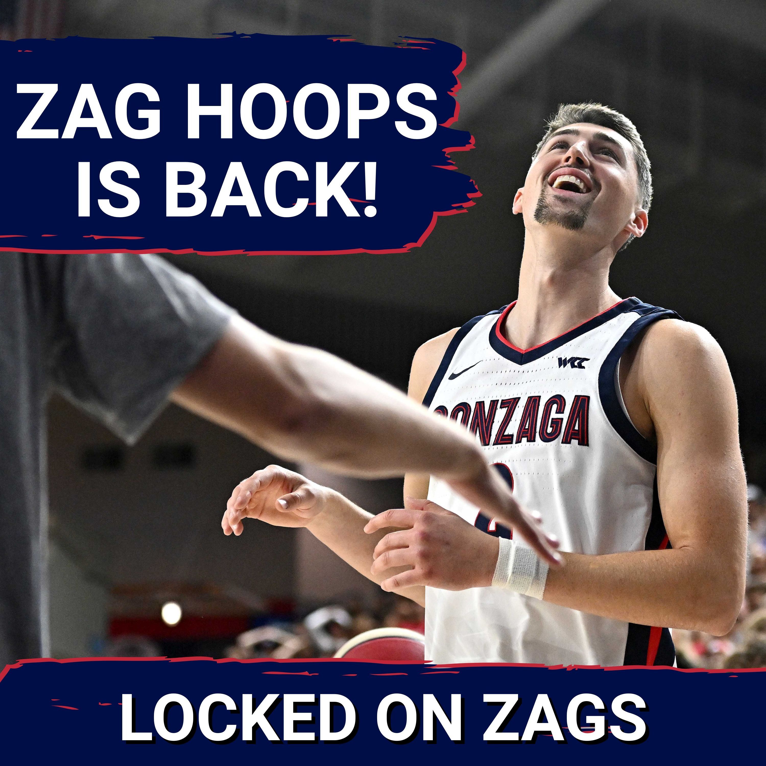 Gonzaga basketball IS BACK! Who will Mark Few start vs Texas Southern? |  Tyon Grant-Foster's role!