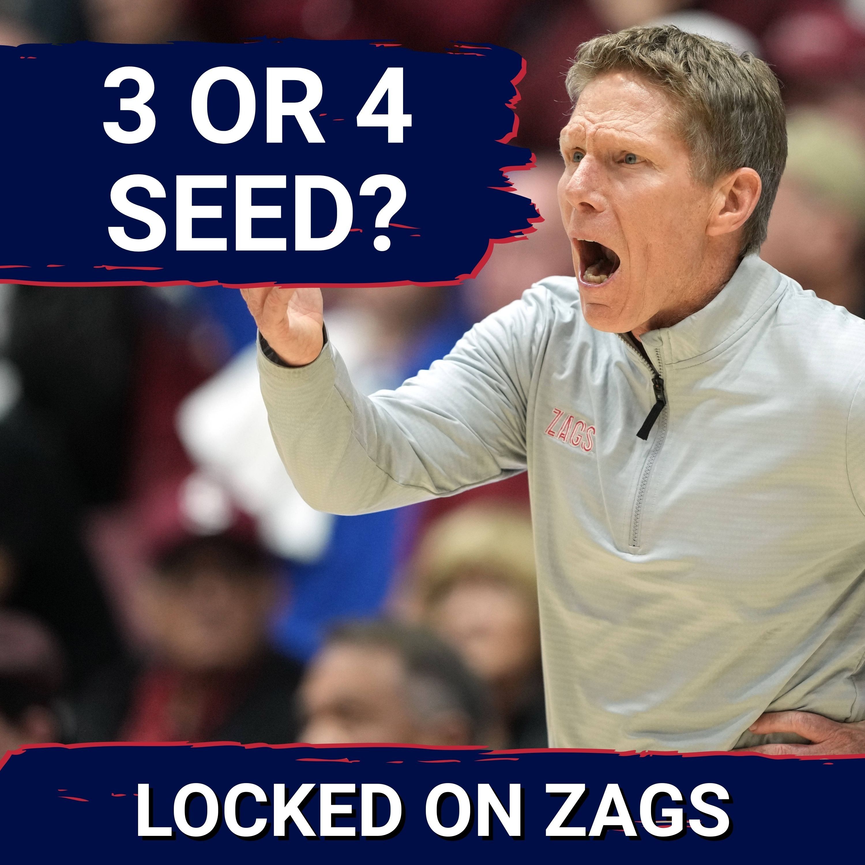 Will Gonzaga's loss to Saint Mary's keep them from No. 3 seed? | What Zags NEED to do in WCC Tourney