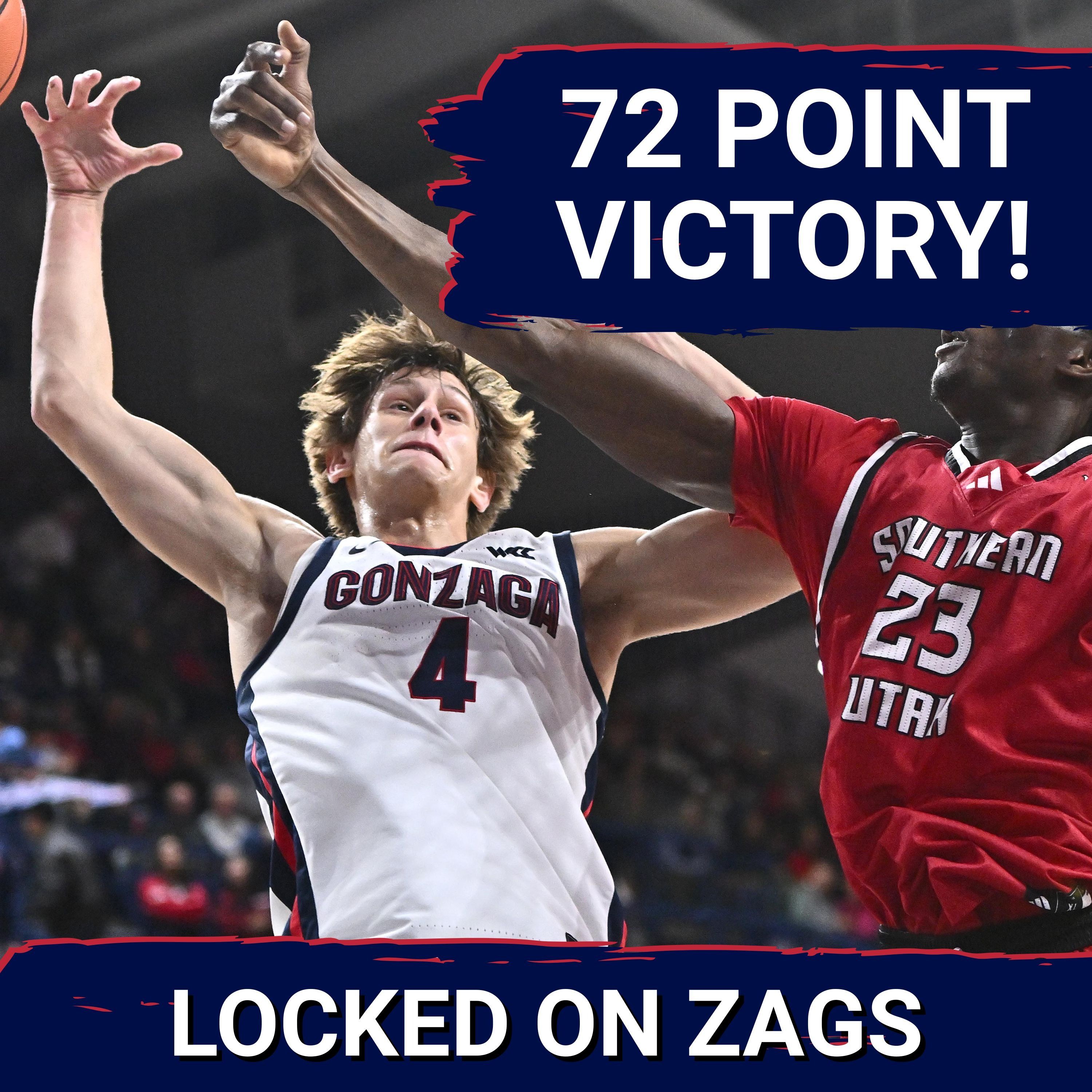 DOMINATION: Gonzaga OBLITERATES Southern Utah by 72 points as Bulldogs PROVE they are UNDERRATED!