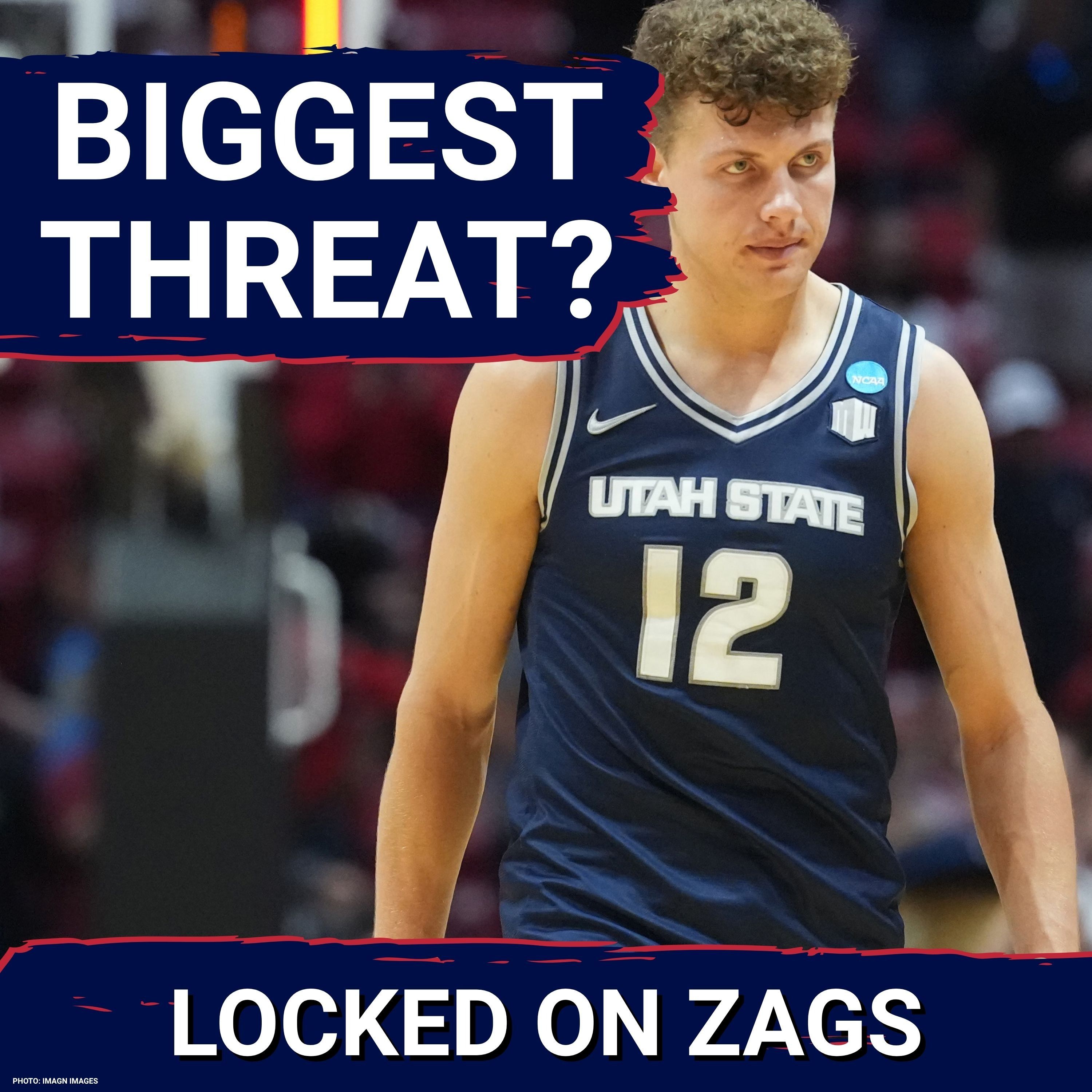 CHALLENGER: Mason Falslev and Utah State are a very real THREAT to Gonzaga in the new look Pac-12! episode artwork