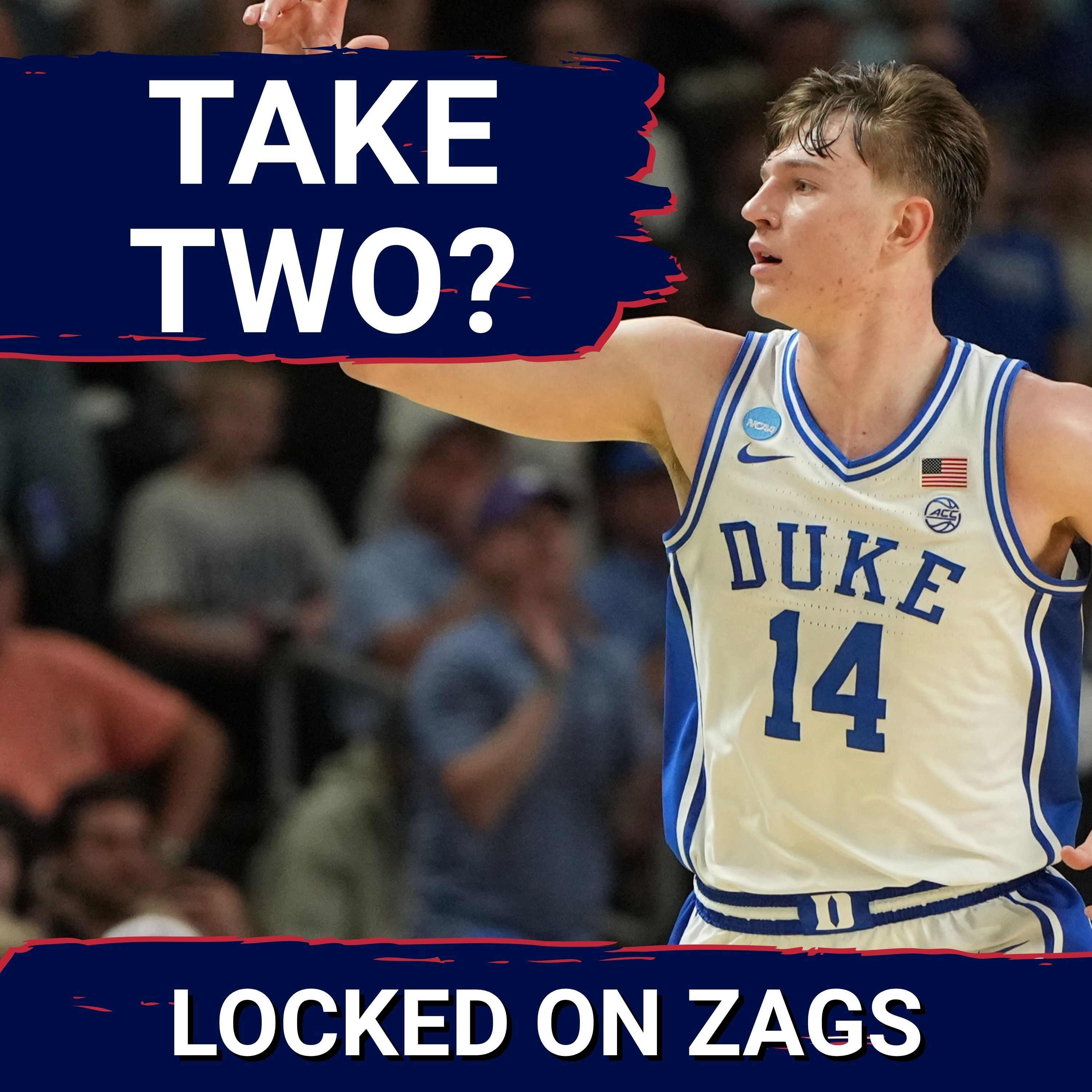 FRESH START: Nik Khamenia LEAVES Duke to enter transfer portal, Gonzaga MUST pursue sharpshooter!