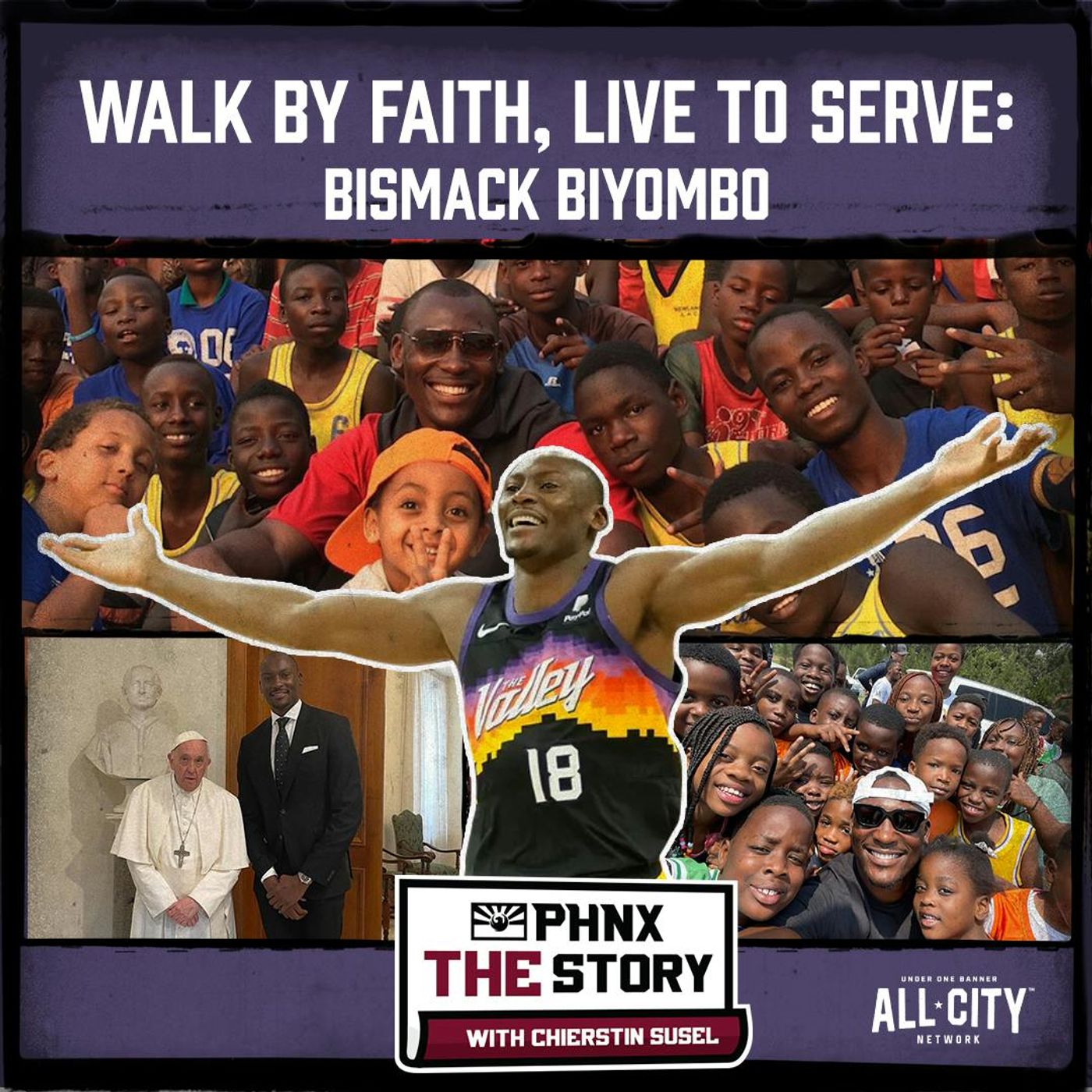 Walk by Faith, Live to Serve: Bismack Biyombo — PHNX The Story cover