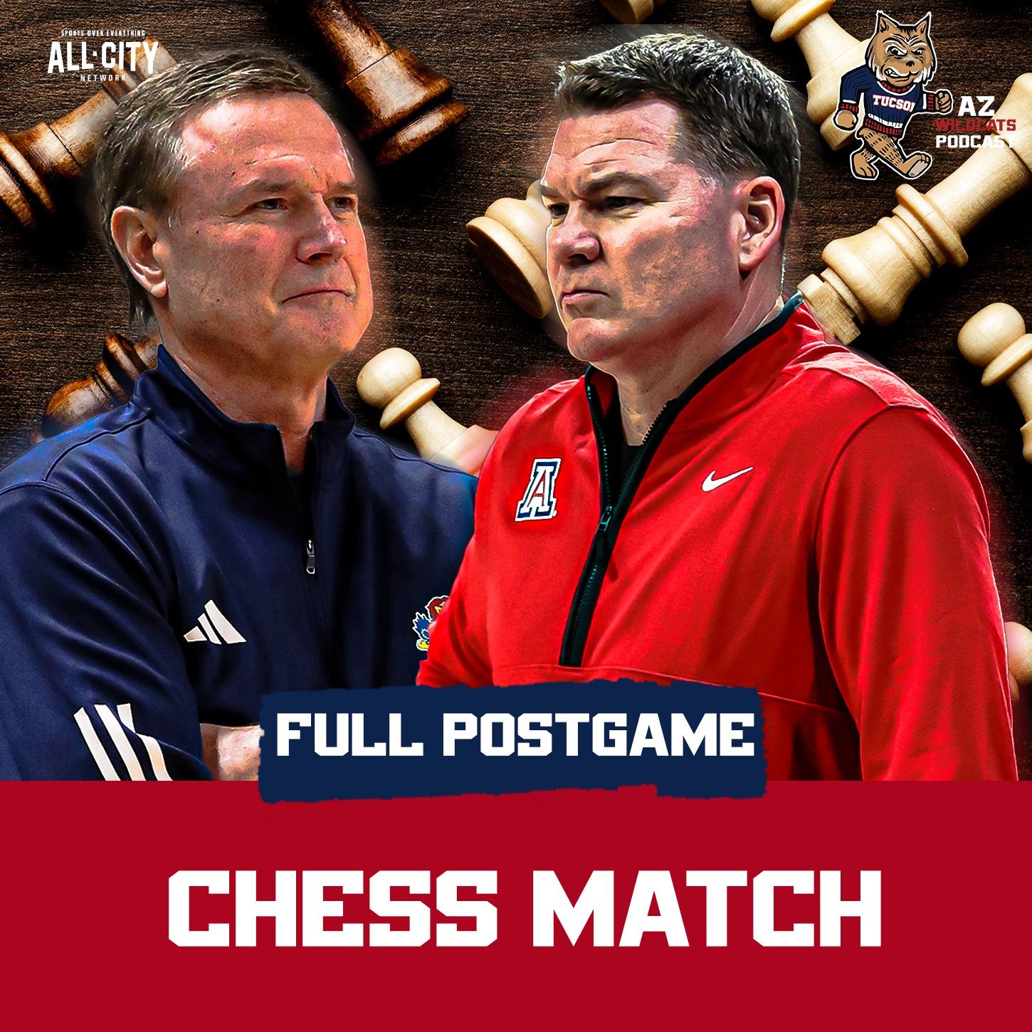 No. 2 Arizona Seeking REVENGE Against Bill Self & Kansas In TOP 15 Chess Match