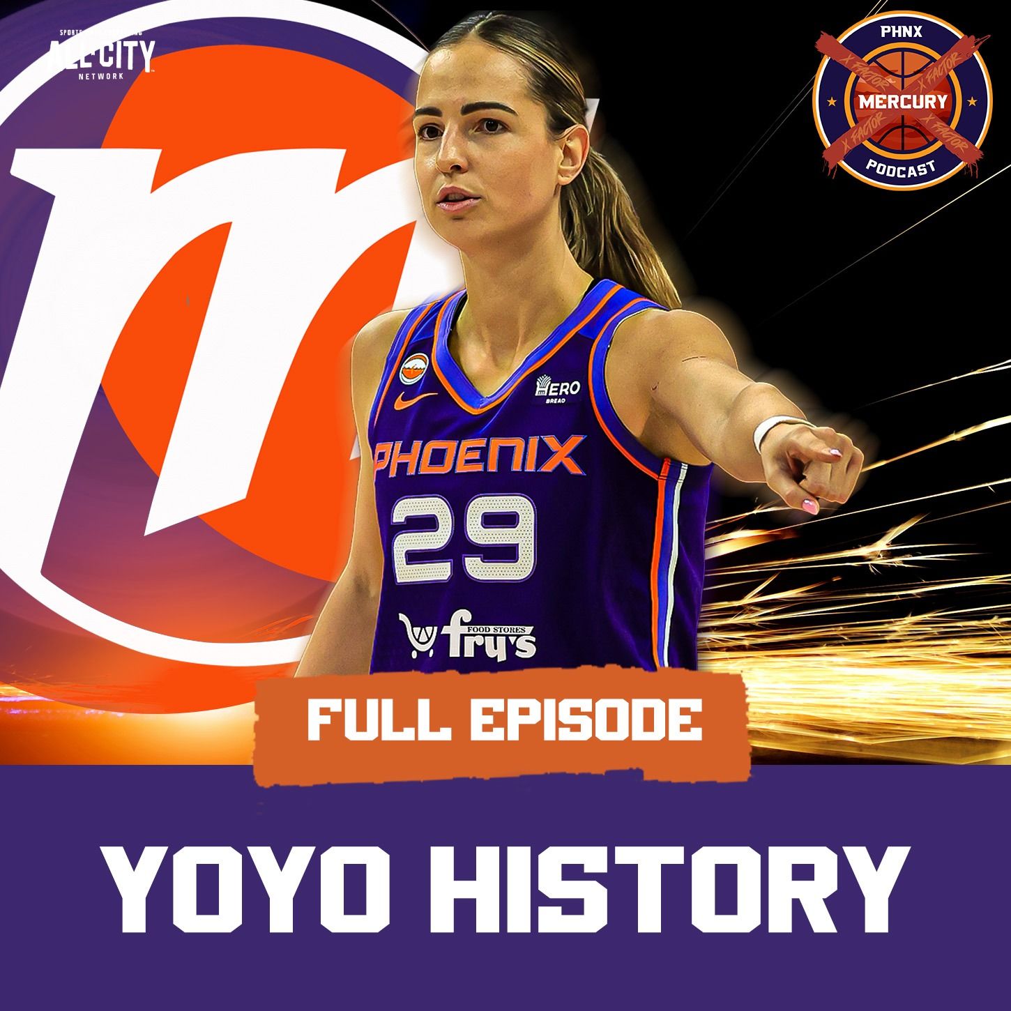 Phoenix Mercury BEAT the Undefeated Sky Behind ANOTHER Jovana Nogic Masterclass ✨ episode artwork