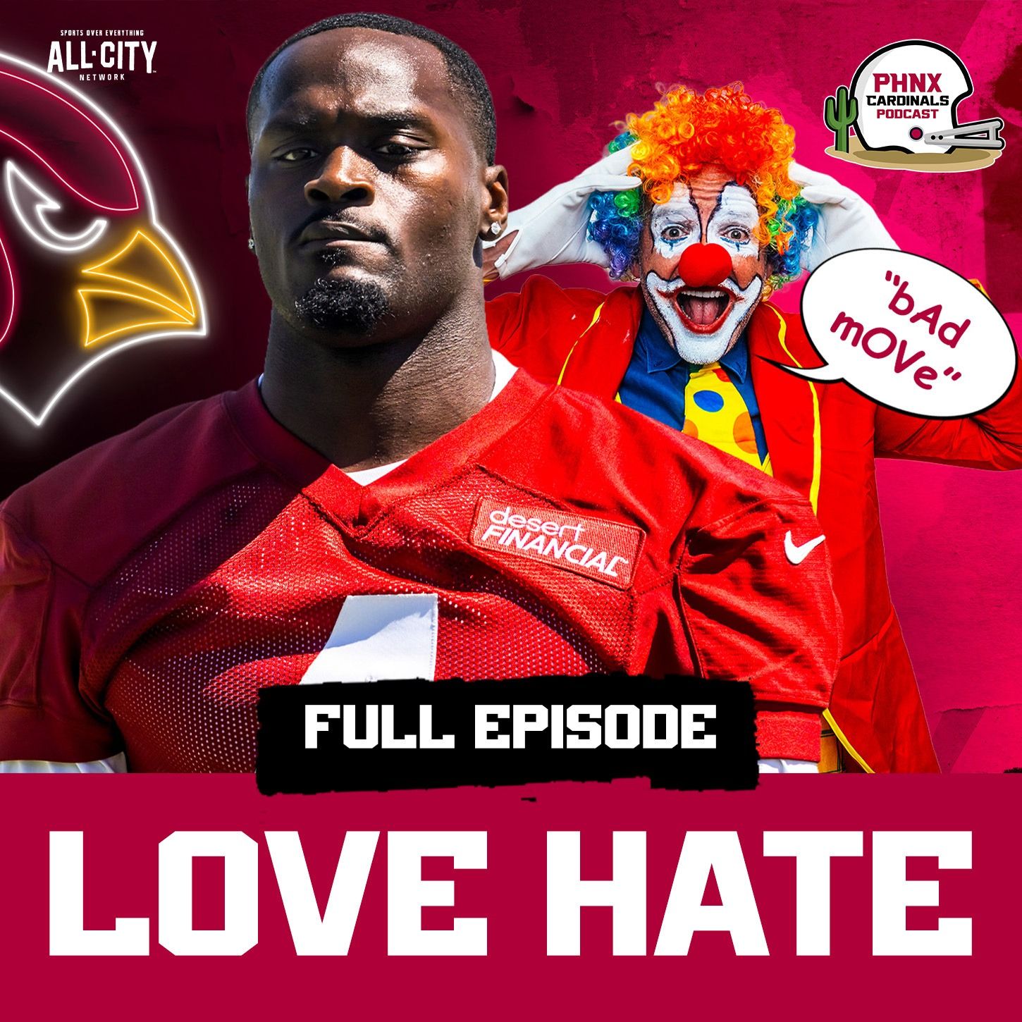 Jeremiyah Love Hate Is OUT OF CONTROL after ABSURD NFL Analyst Take on Cardinals Pick episode artwork