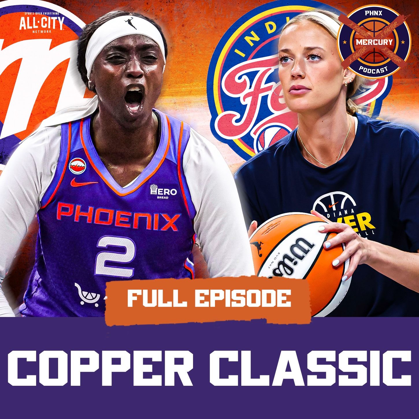 Kahleah Copper SLAMS Door On Indiana Fever In WILD Phoenix Mercury Win episode artwork