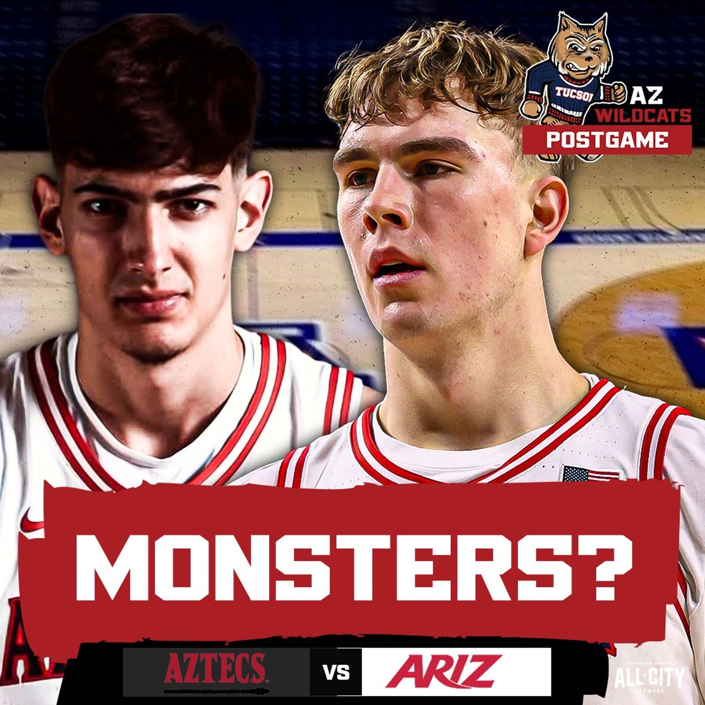 POSTGAME: Arizona Basketball CRUSHED SDSU But Showed MASSIVE Room For Improvement episode artwork