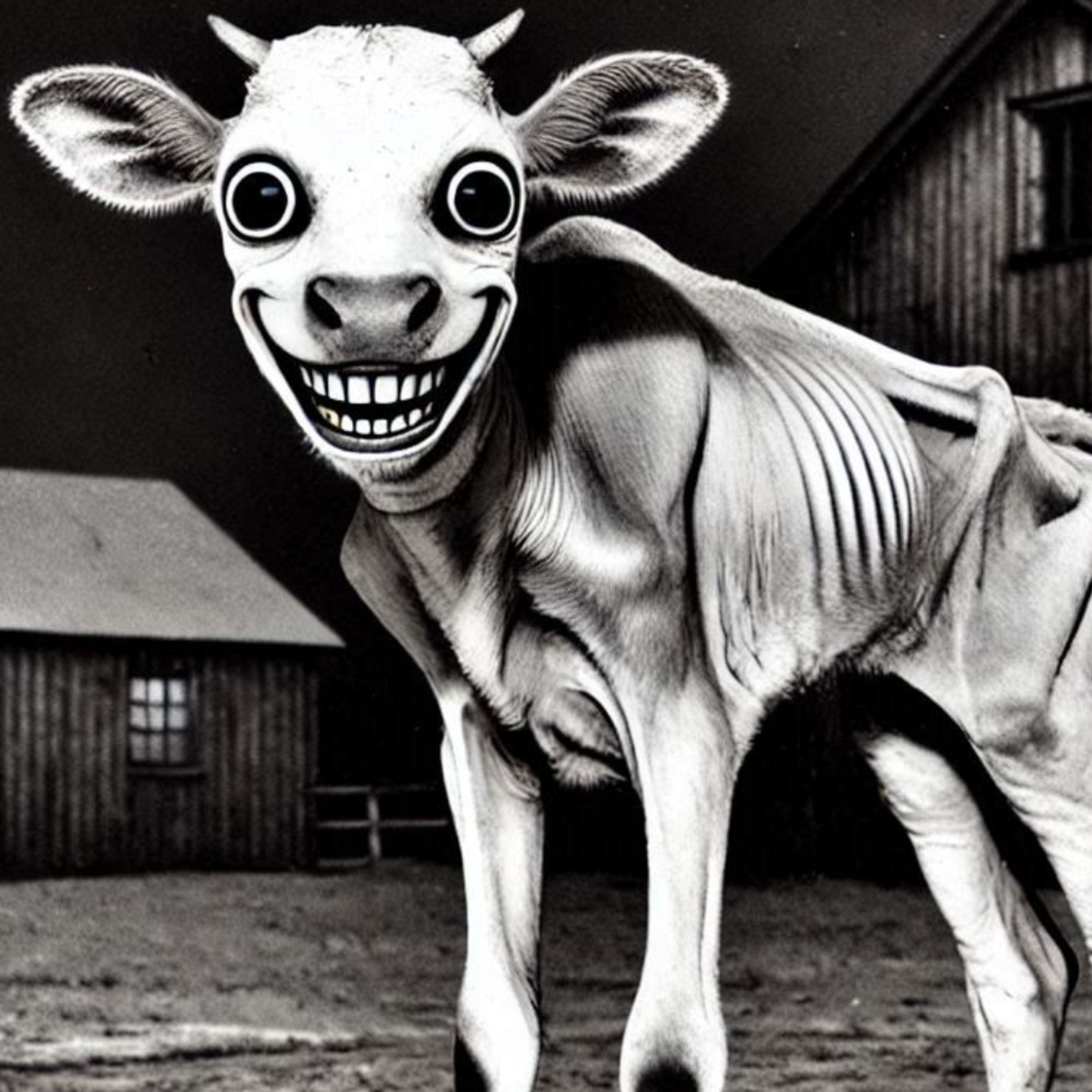 La vaca flaca / Animales de granja actuando como humanos. episode artwork