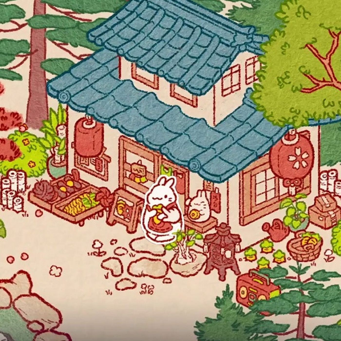 124 This Adorable Bunny Game Scratches the Animal Crossing Itch