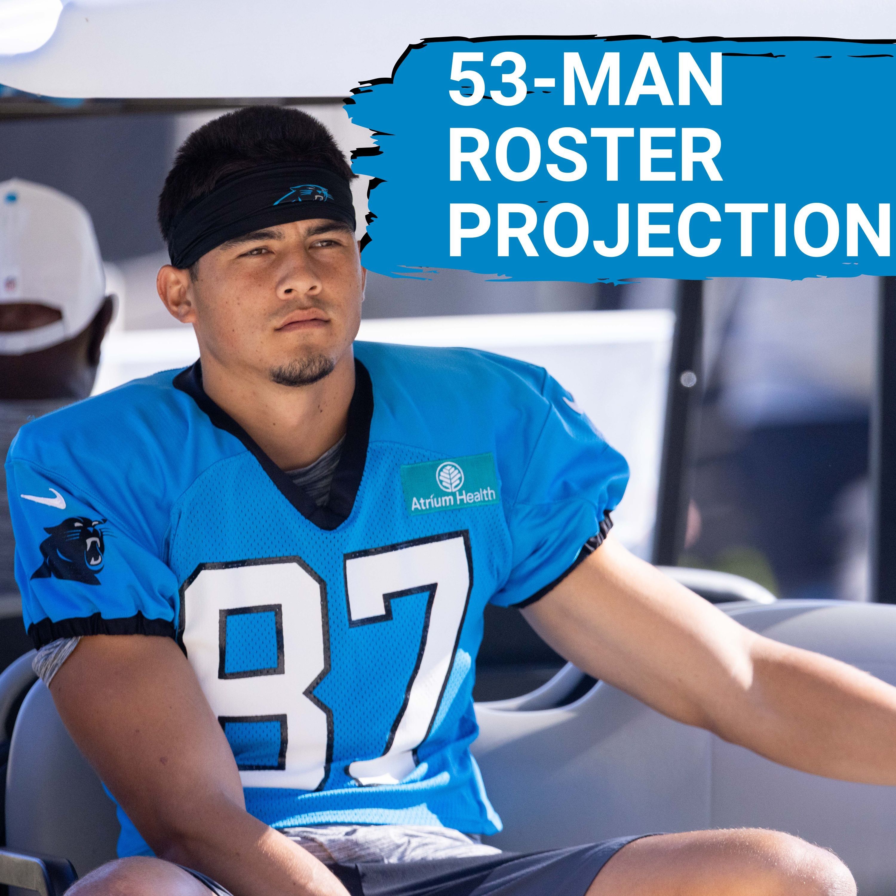 Carolina Panthers 53-Man Roster Projection | Will SEVEN Wide Receivers Make the CUT?