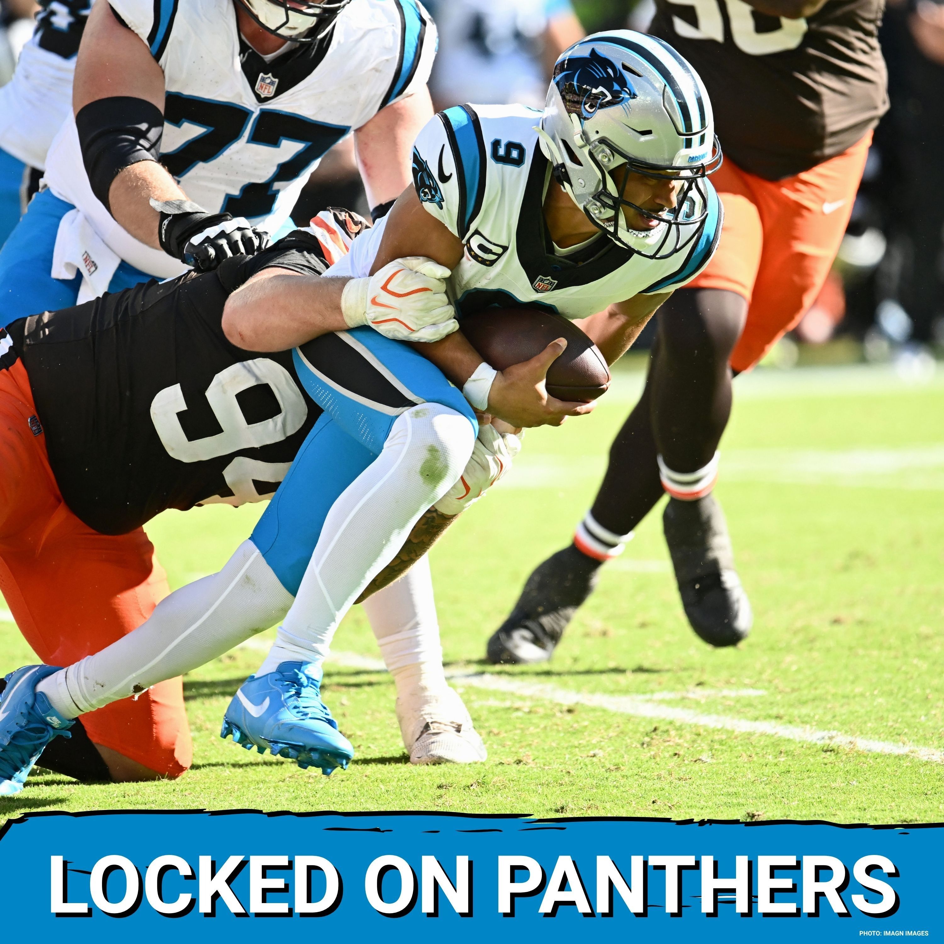 REACTION: Carolina Panthers Fourth Down FAILURES and Offensive Line Woes SINK Chances in Cleveland