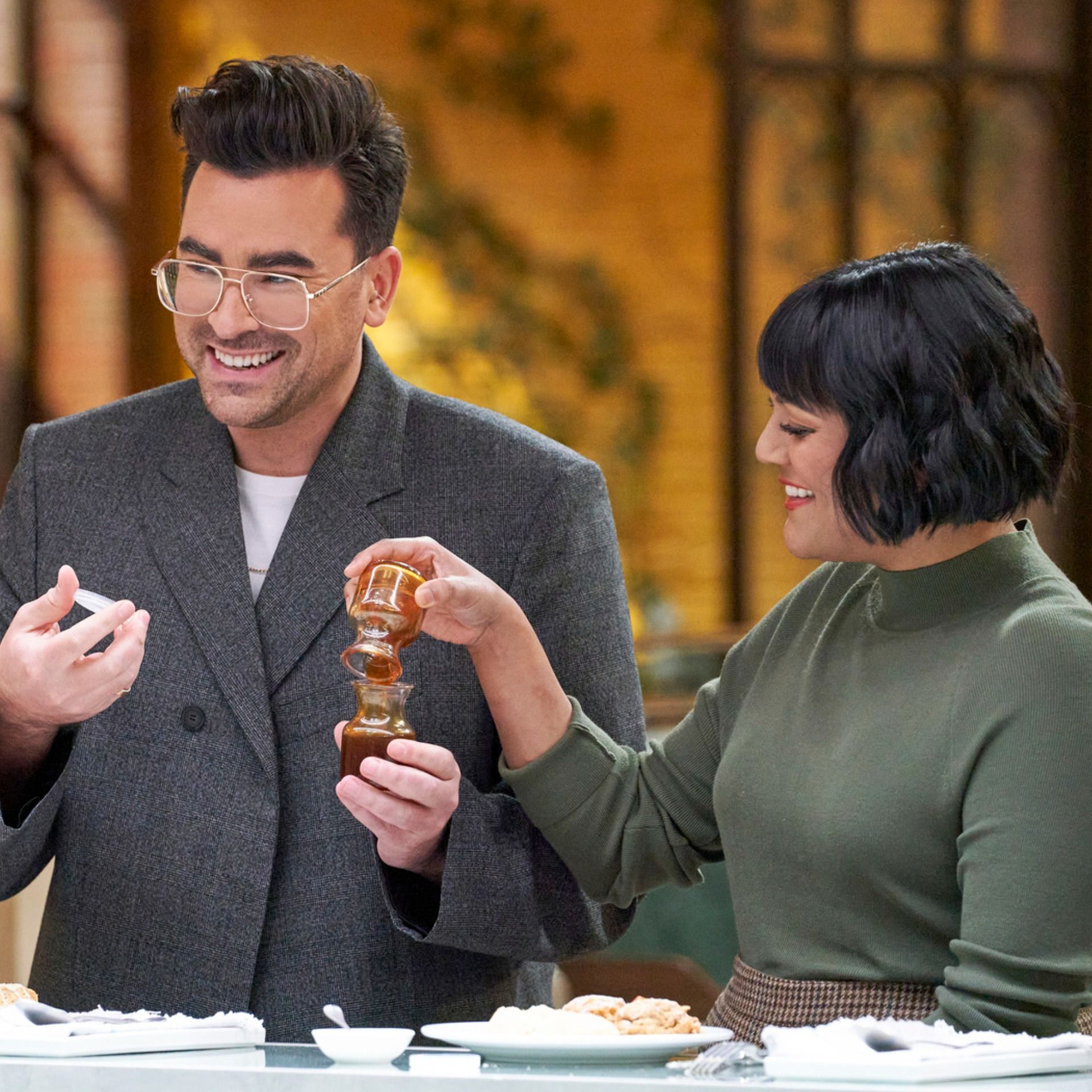 Dan Levy And Sohla El-Waylly From “The Big Brunch” On HBO Max