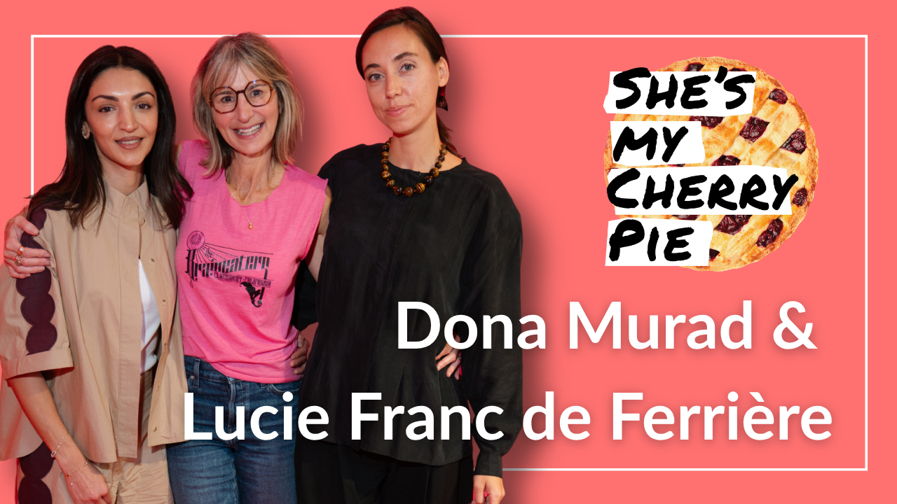 Dona Murad Of Librae & Lucie Franc de Ferriere Of From Lucie, Live From Cherry Bombe House