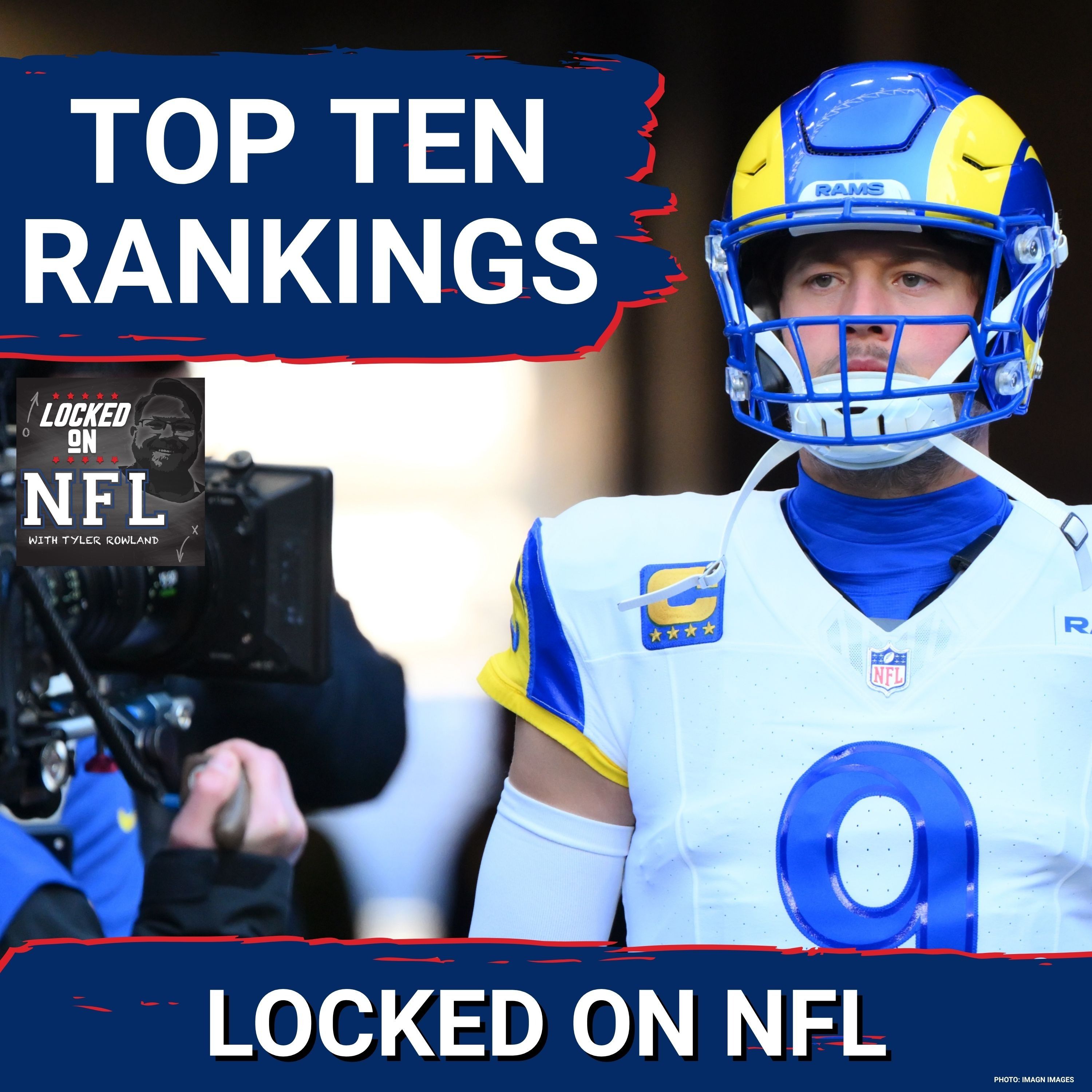 TOP TEN NFL POWER RANKINGS: Denver Broncos Need RESPECT, Buffalo Bills Ceiling & Patriots New Swag episode artwork