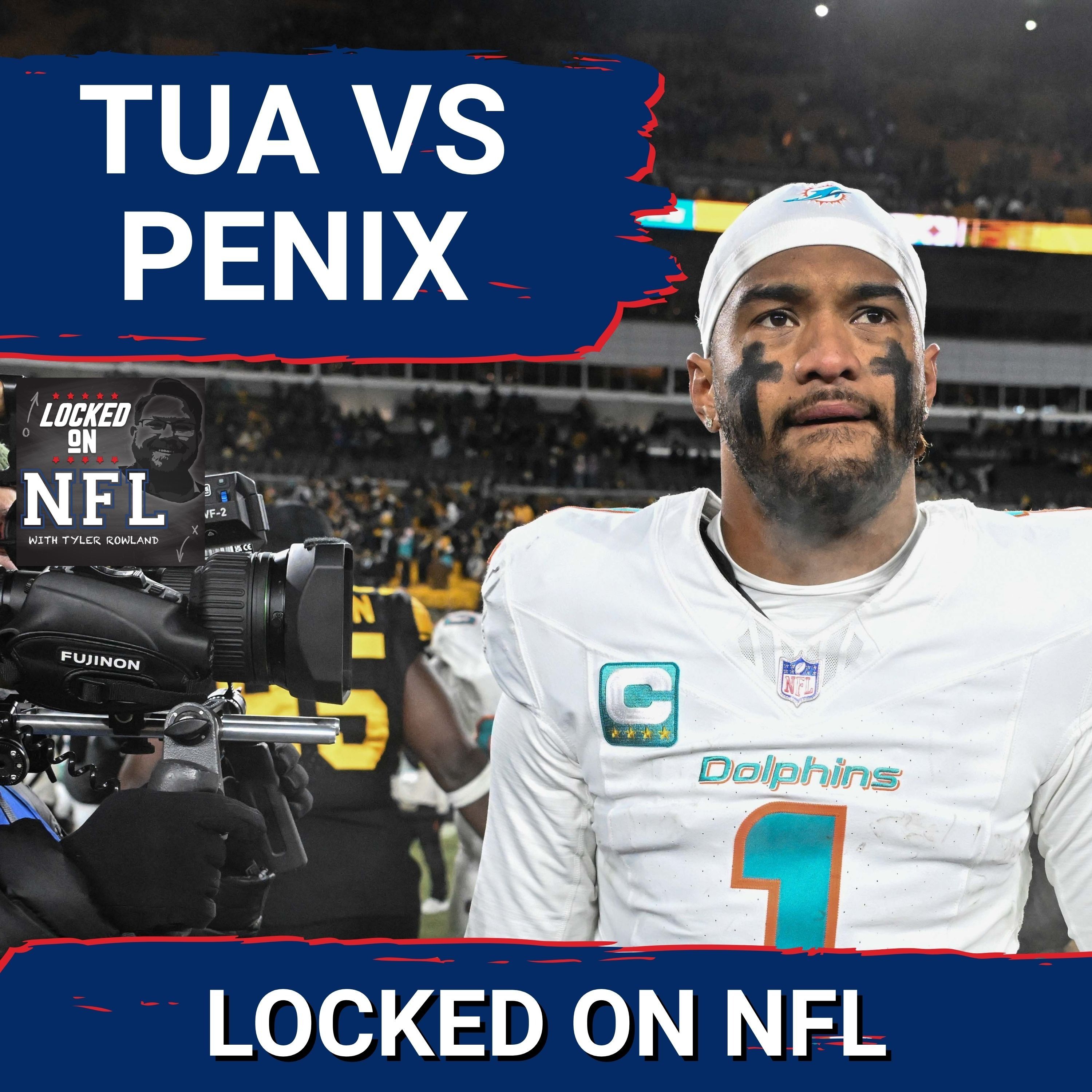 QB BATTLES: Tua Tagovailoa vs Michael Penix for Atlanta Falcons & Deshaun Watson Starting for Browns — Locked On NFL – Daily Podcast On The National Football League cover