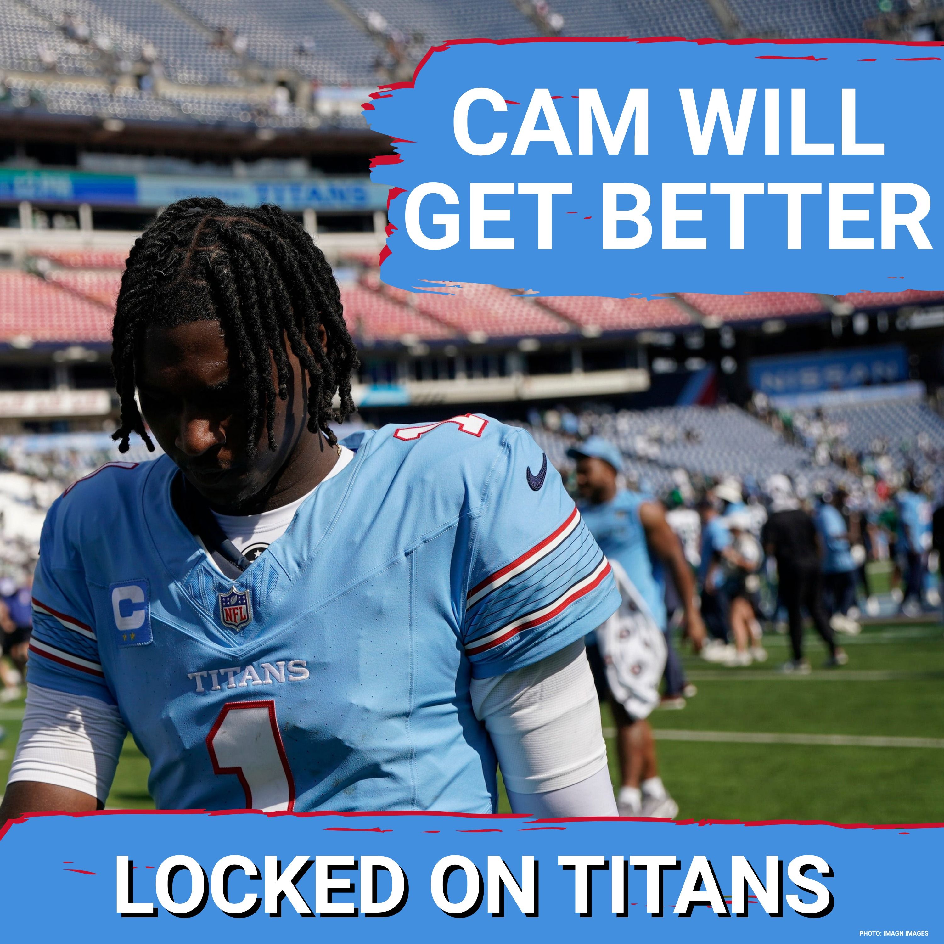 Tennessee Titans Cam Ward BETTER THAN THIS After HORRID Performance Against Jets, But Concern Grows episode artwork