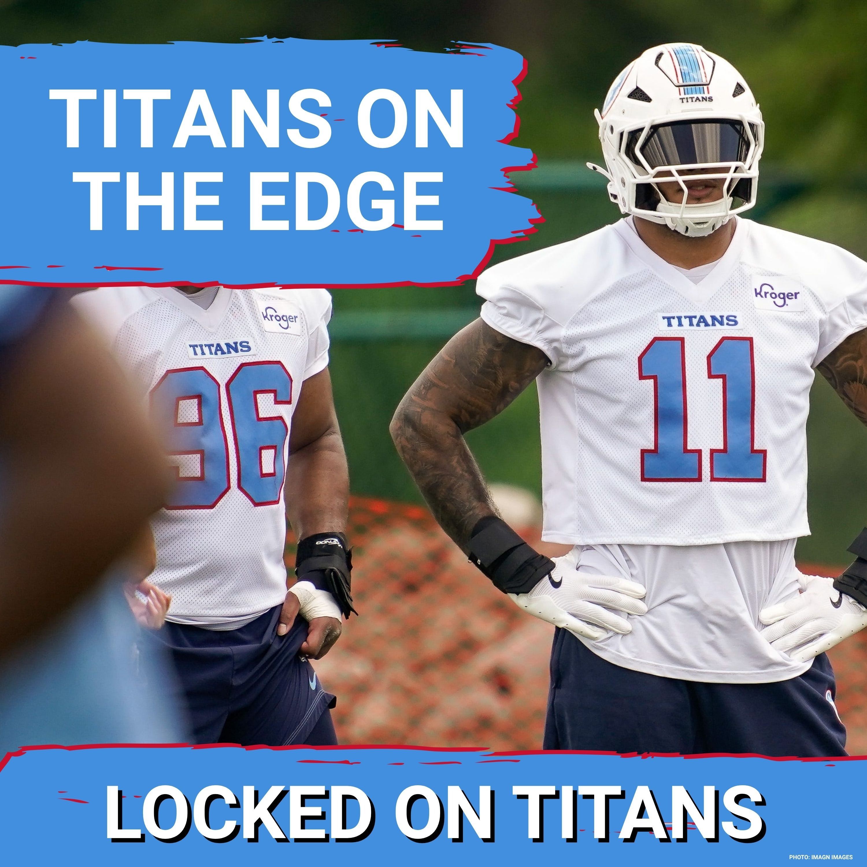 Tennessee Titans EDGE RUSH TRIO is BOOM OR BUST in 2026 & Linebacker Group Leaves Big Roster Mystery episode artwork