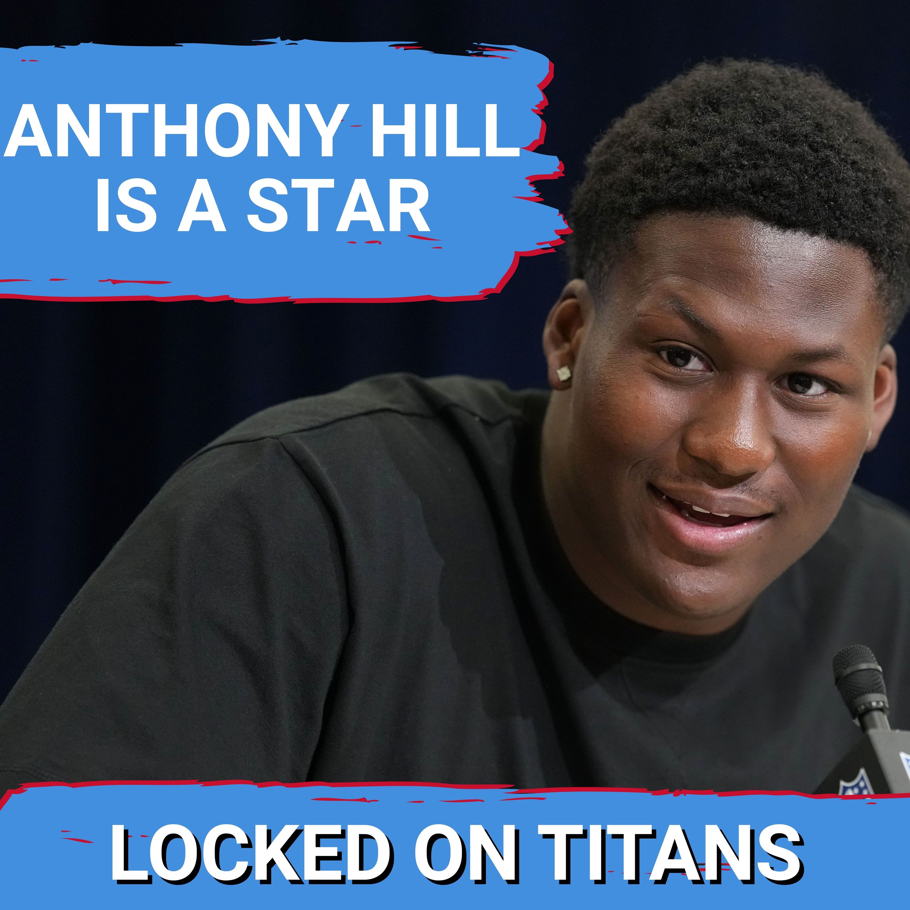 HOT TAKE: Anthony Hill is Tennessee Titans BEST ROOKIE in 2026 & Pat Coogan WILL START at Center — Locked On Titans - Daily Podcast On The Tennessee Titans cover