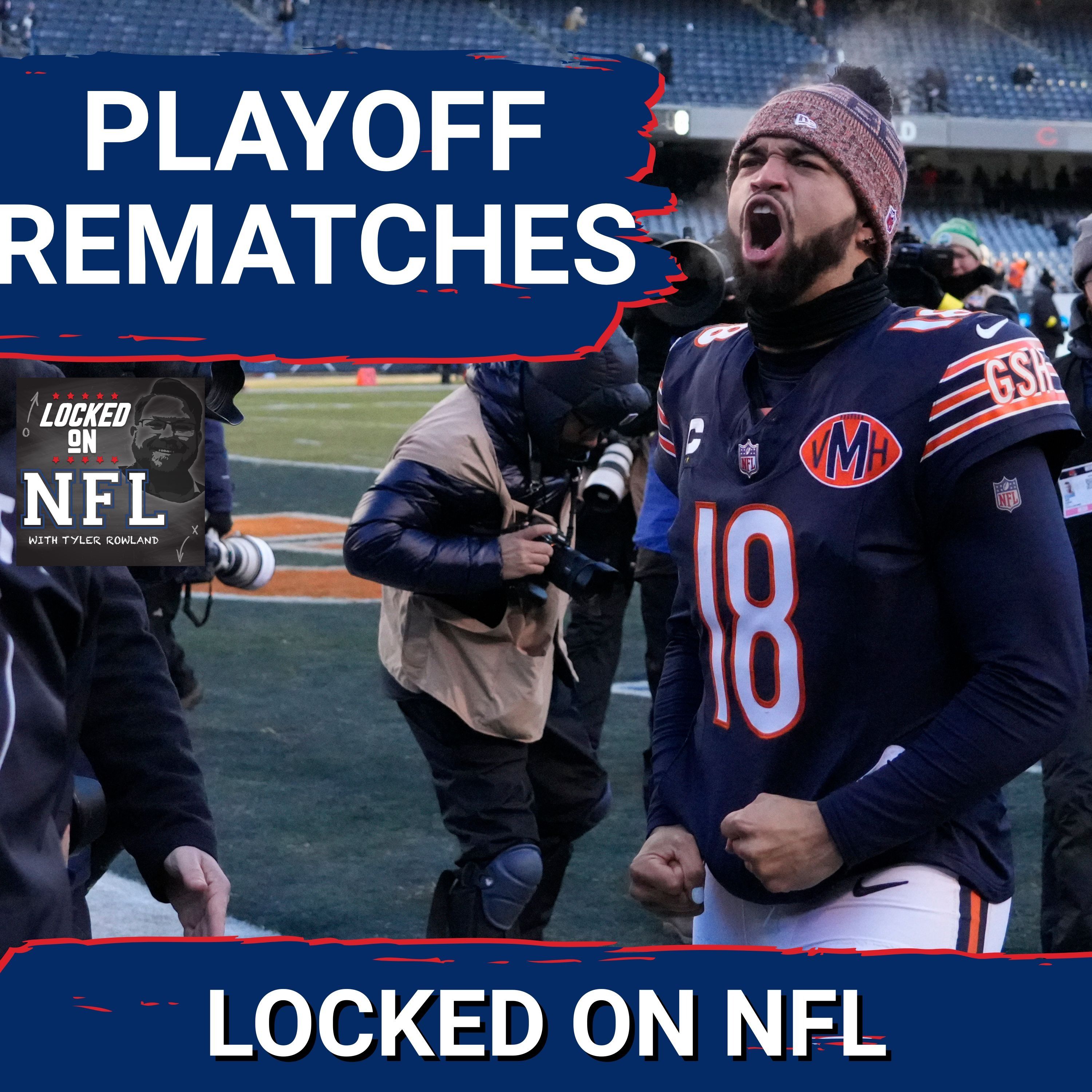 CINEMA: Chicago Bears DESERVE Green Bay Packers in Round 1 & Texans-Steelers MUST EXCITING AFC Game