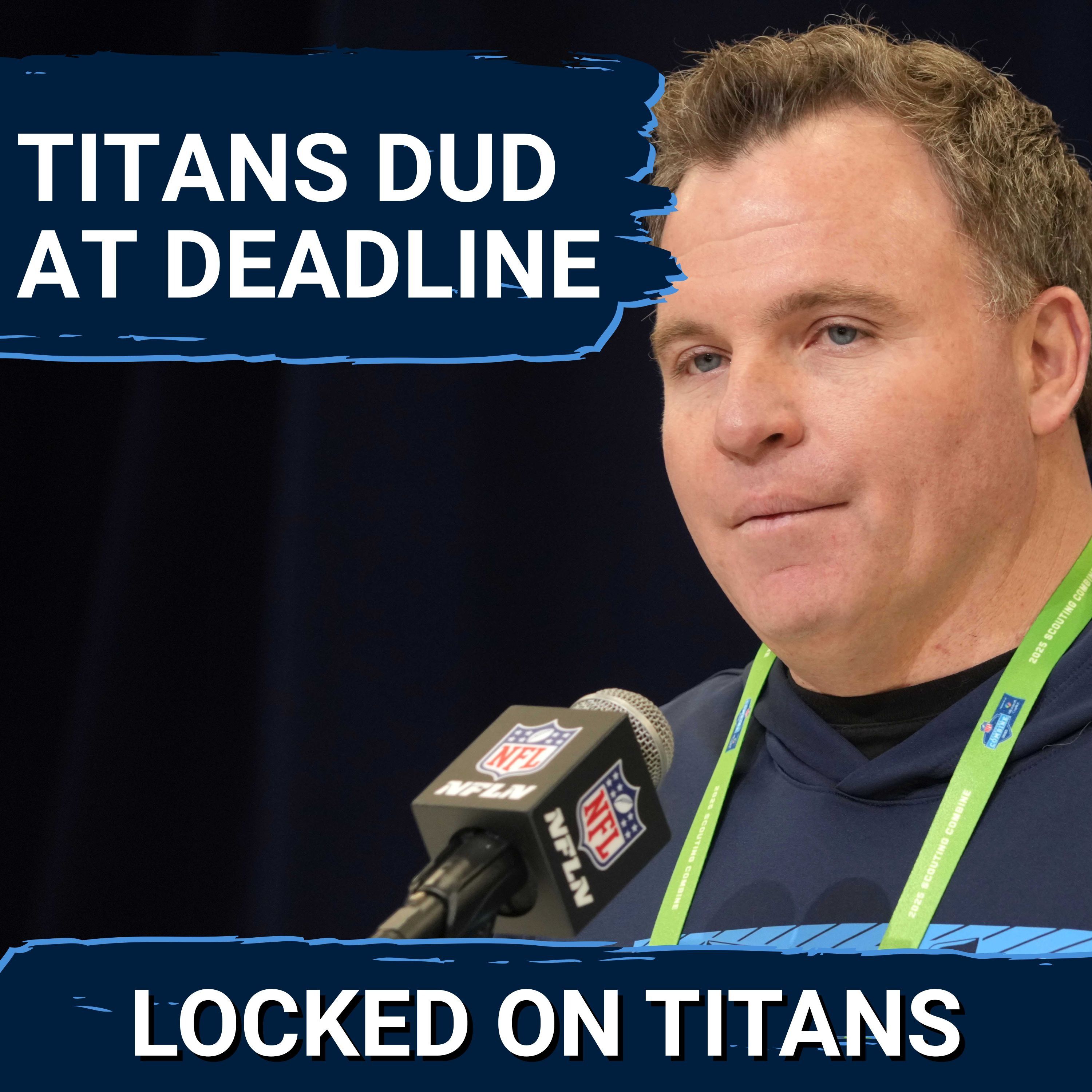 Tennessee Titans Mike Brogonzi's TRADE DEADLINE DUD, 2026 Draft Pick Recap & Jets Trades Help Titans