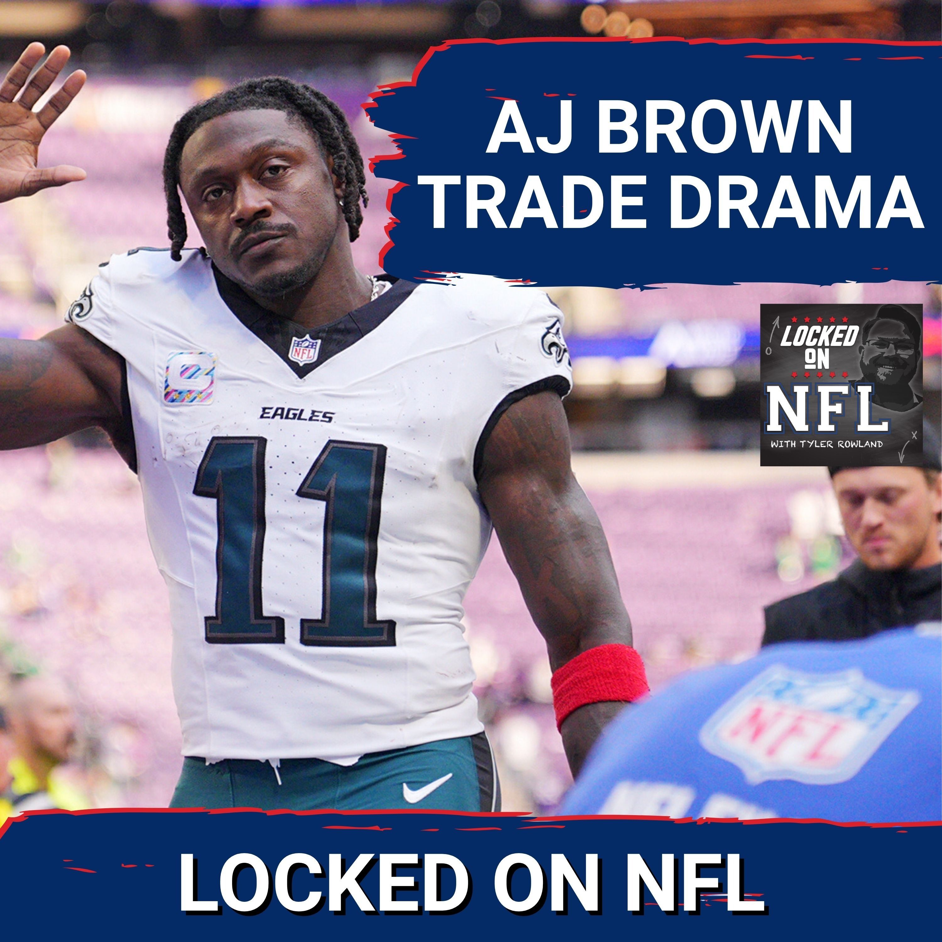 AJ Brown TRADE DRAMA gives Philadelphia Eagles LEVERAGE & Jaguars Consider Brian Thomas Jr. Trade