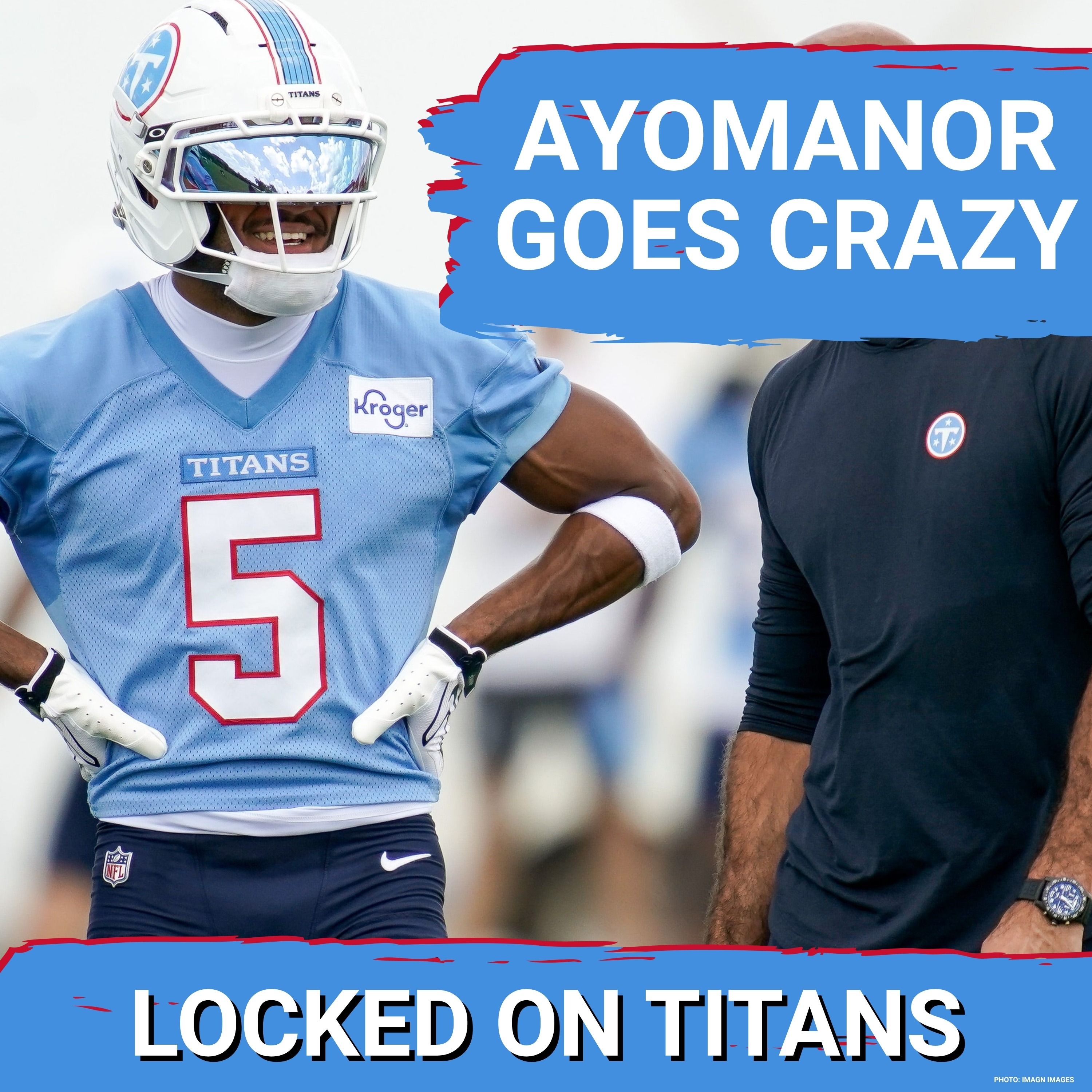 Elic Ayomanor GOES CRAZY at Tennessee Titans Training Camp & Cedric Gray DOMINATING at Linebacker episode artwork