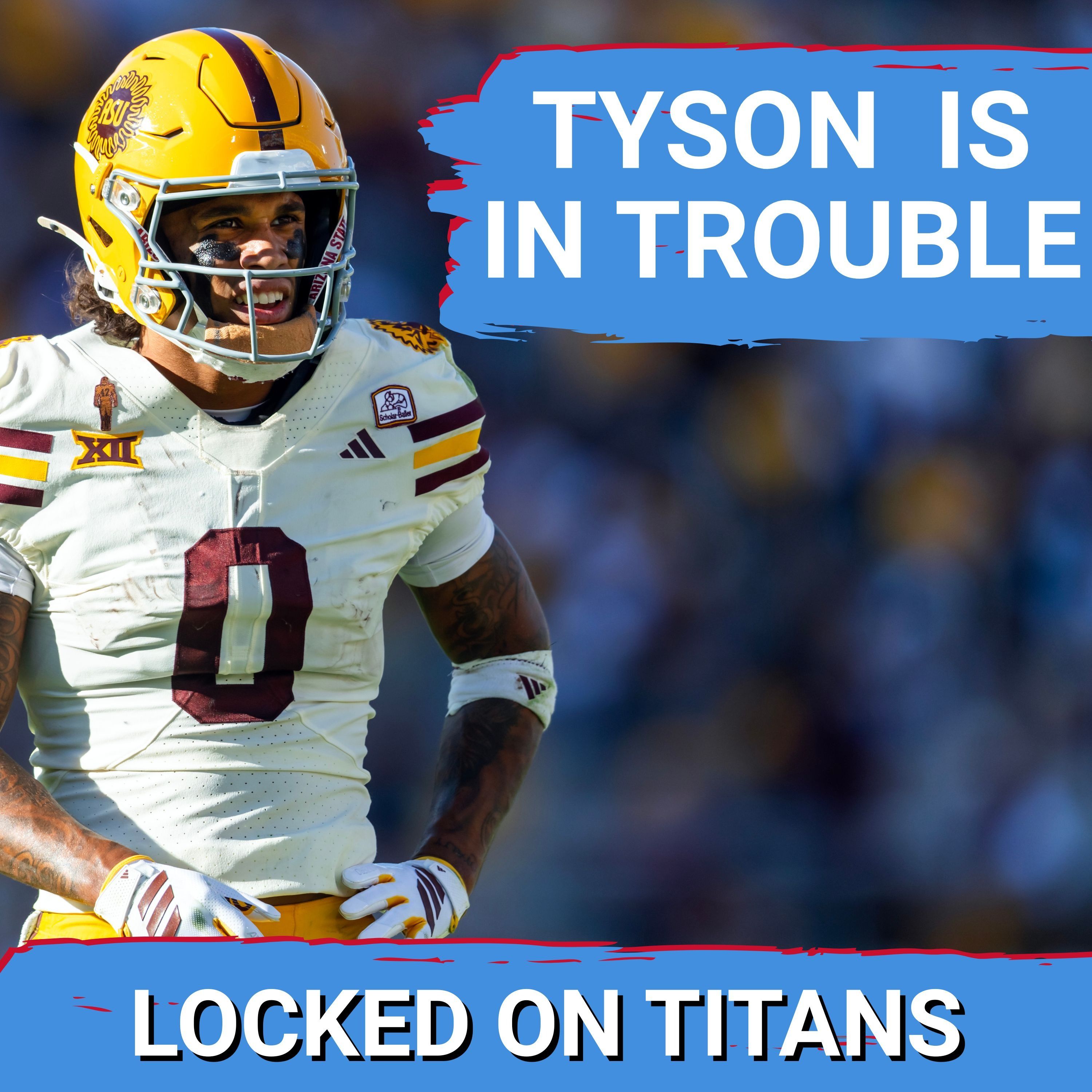 Jordyn Tyson FALLS DOWN RANKS for Tennessee Titans After Skipping Workouts at NFL Combine