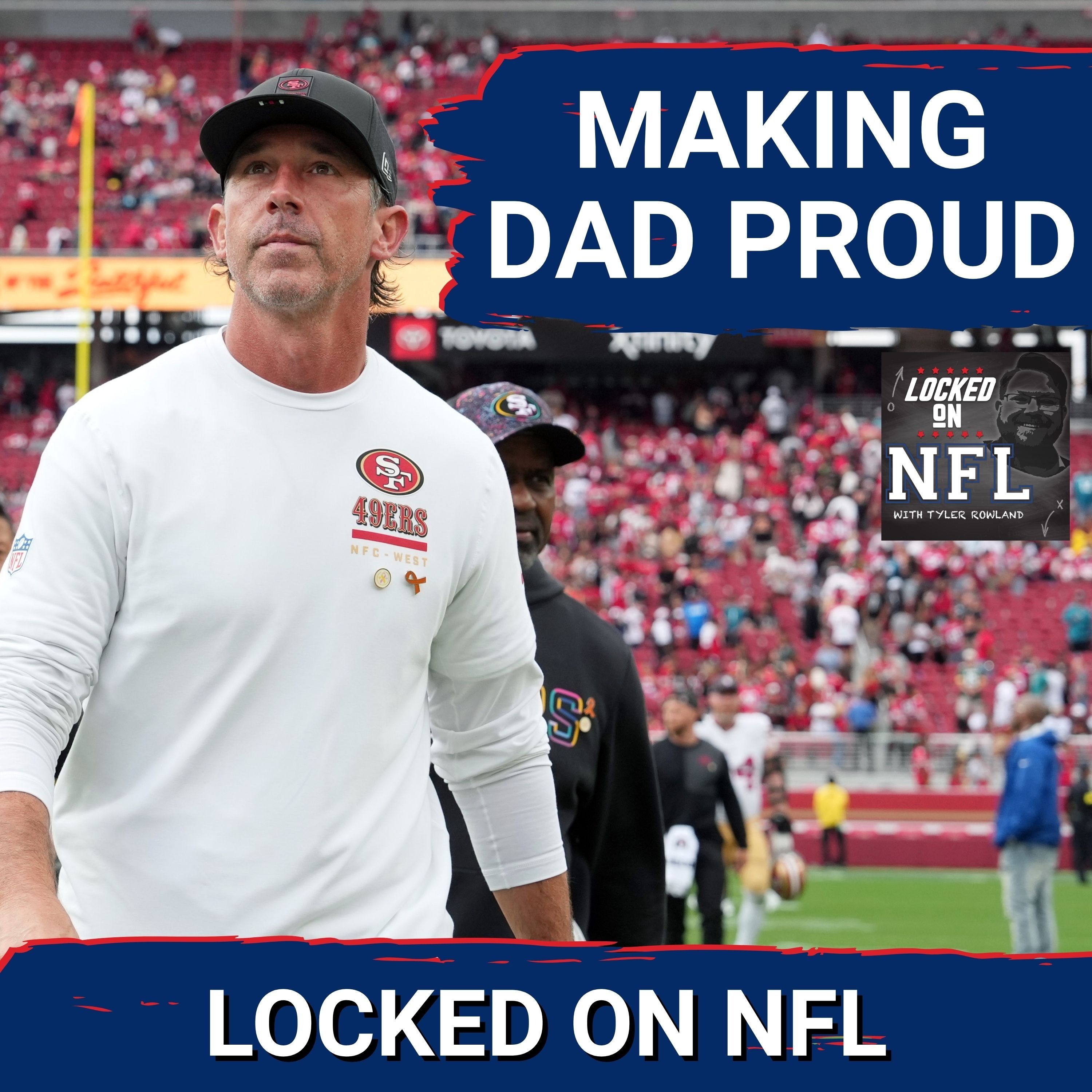 FATHER'S DAY: San Francisco 49ers Kyle Shanahan Looks to MAKE DAD PROUD with Super Bowl Championship episode artwork
