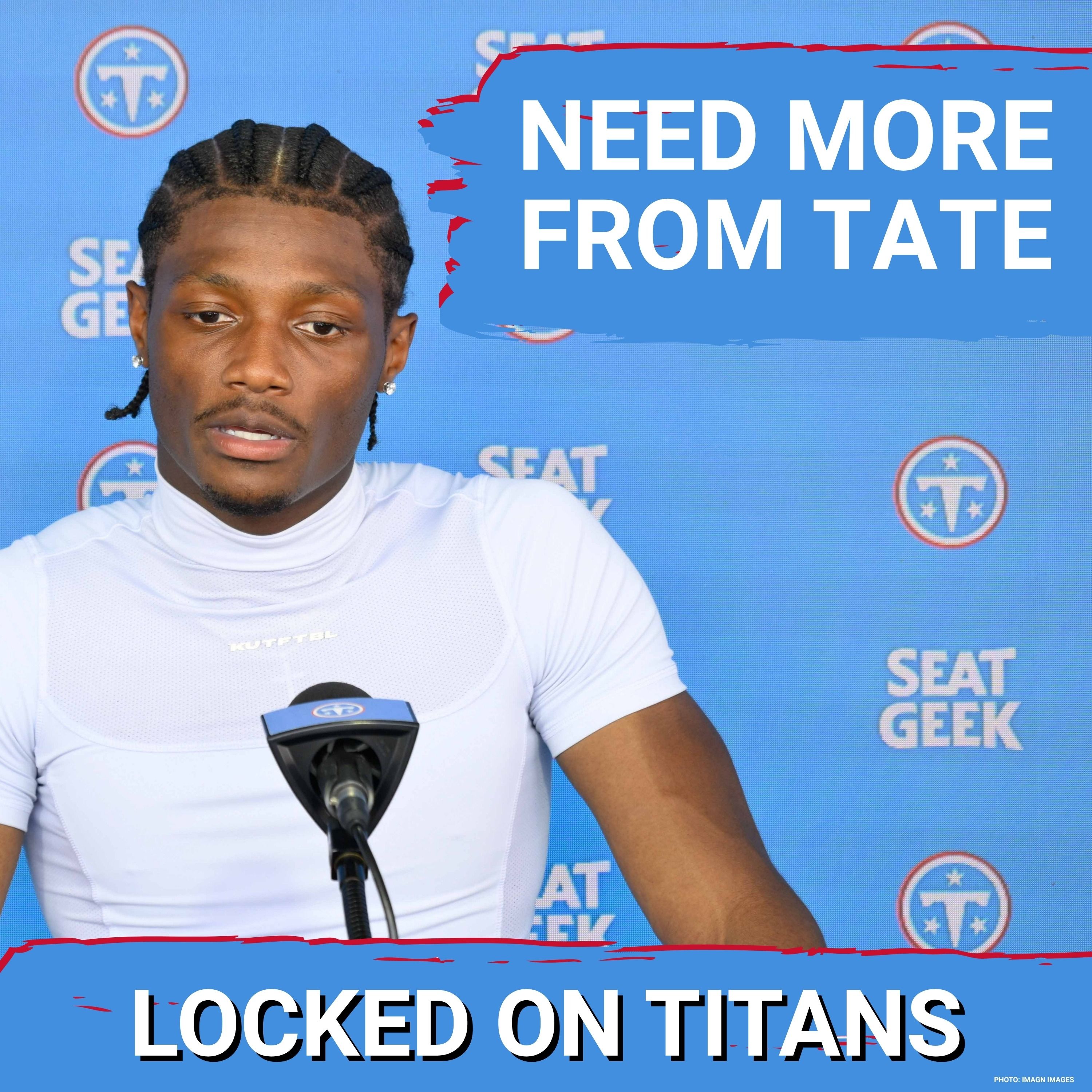 Tennessee Titans NEED MORE from Carnell Tate at Training Camp & James Williams BREAKOUT Incoming episode artwork