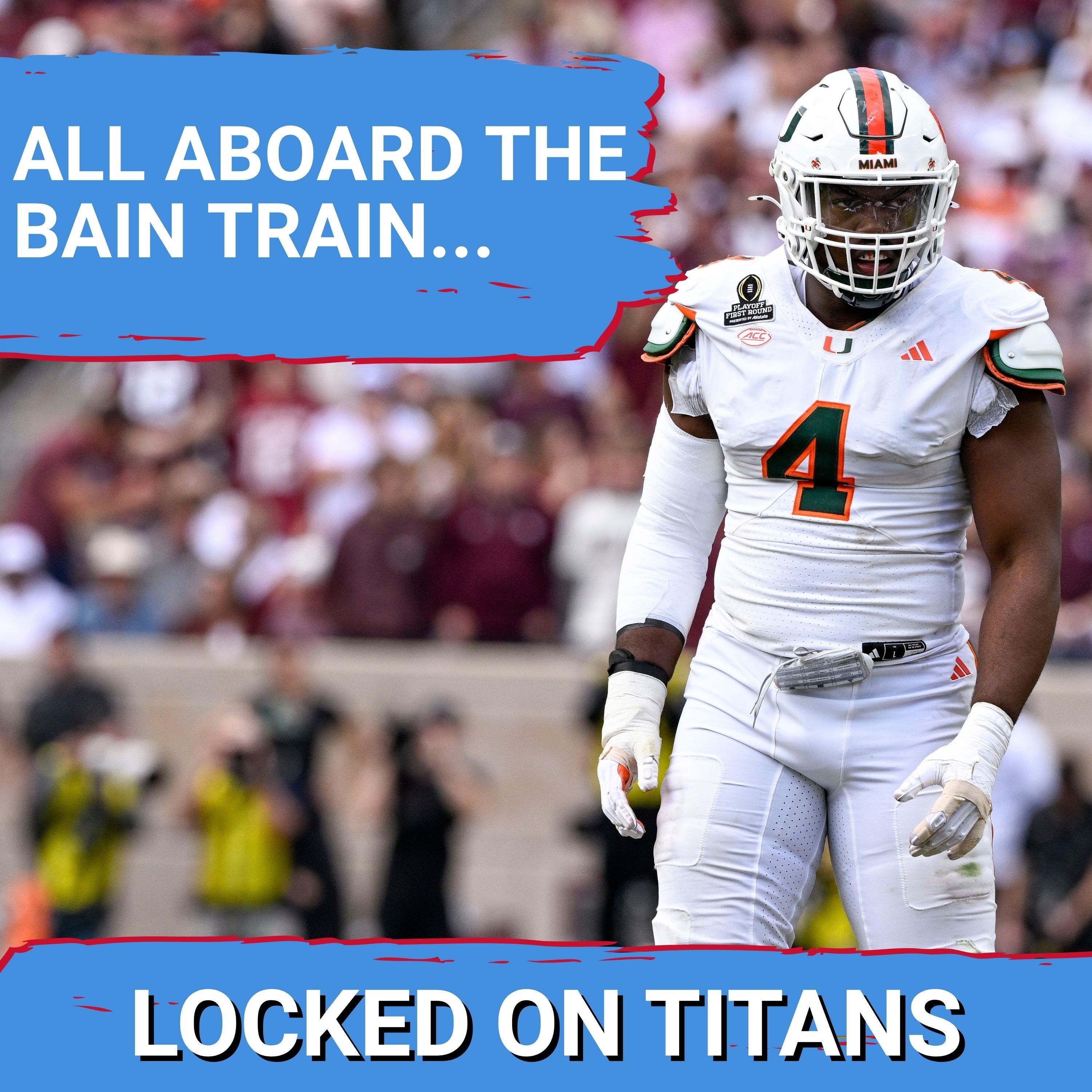 Tennessee Titans Rueben Bain Train PICKS UP STEAM & Offensive Line is BIGGER NEED as Draft Nears